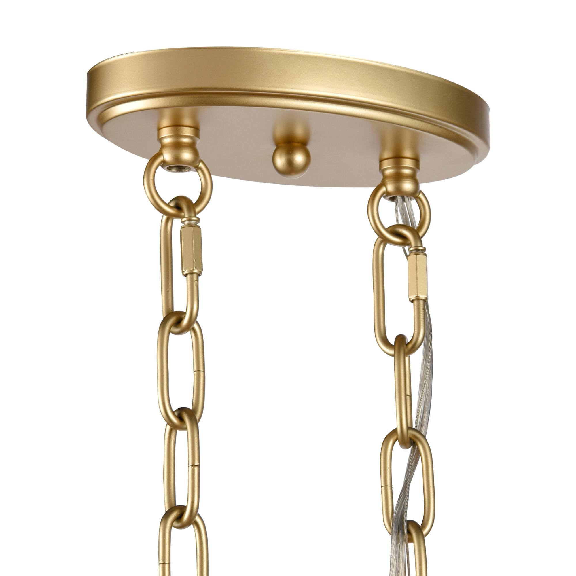 Shown in Champagne Gold finish and K9 crystal