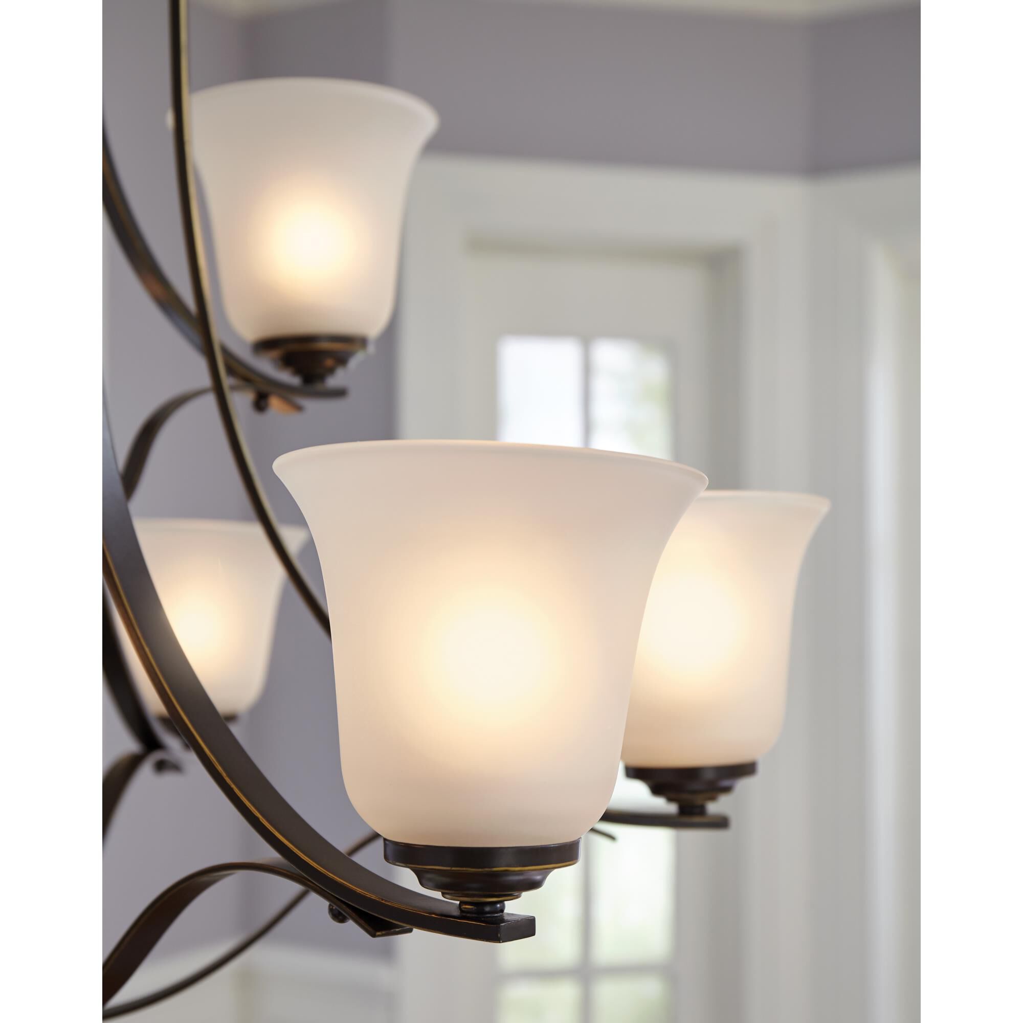 Emmons 35 Inch 9 Light Chandelier by Generation Lighting