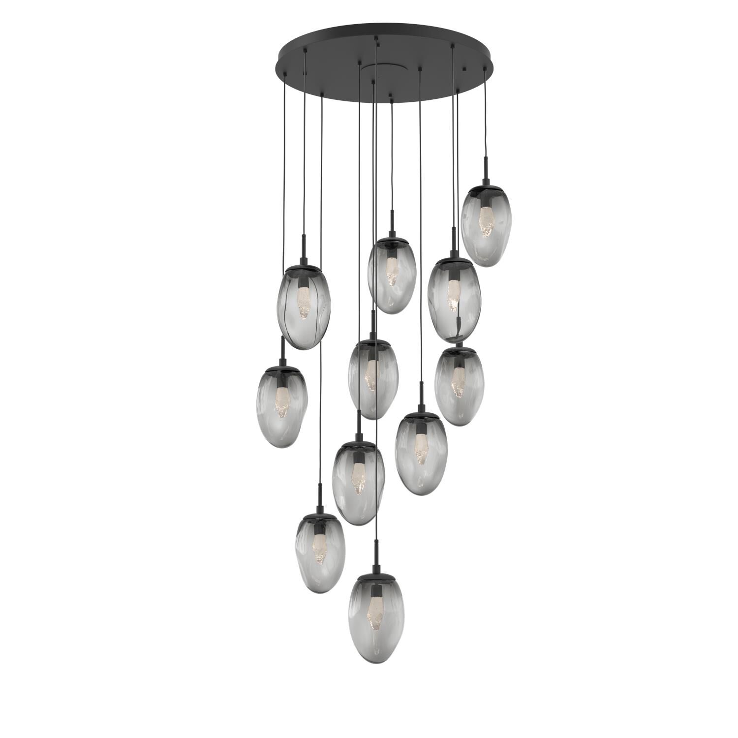 Levi Wilson Nebula 37 Inch 11 Light LED Multi Light Pendant by Hammerton Studio