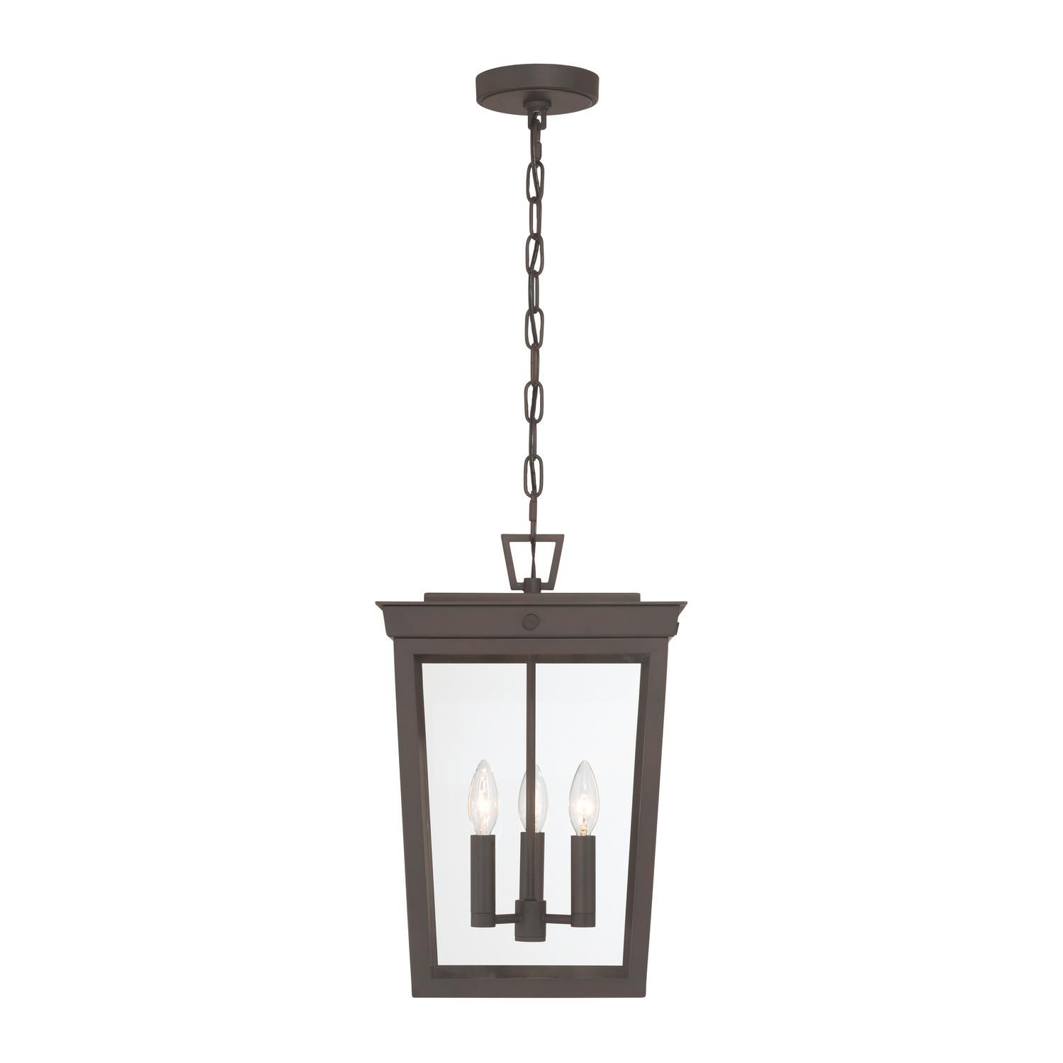 Belmont 12 Inch Outdoor Hanging Lantern by Crystorama