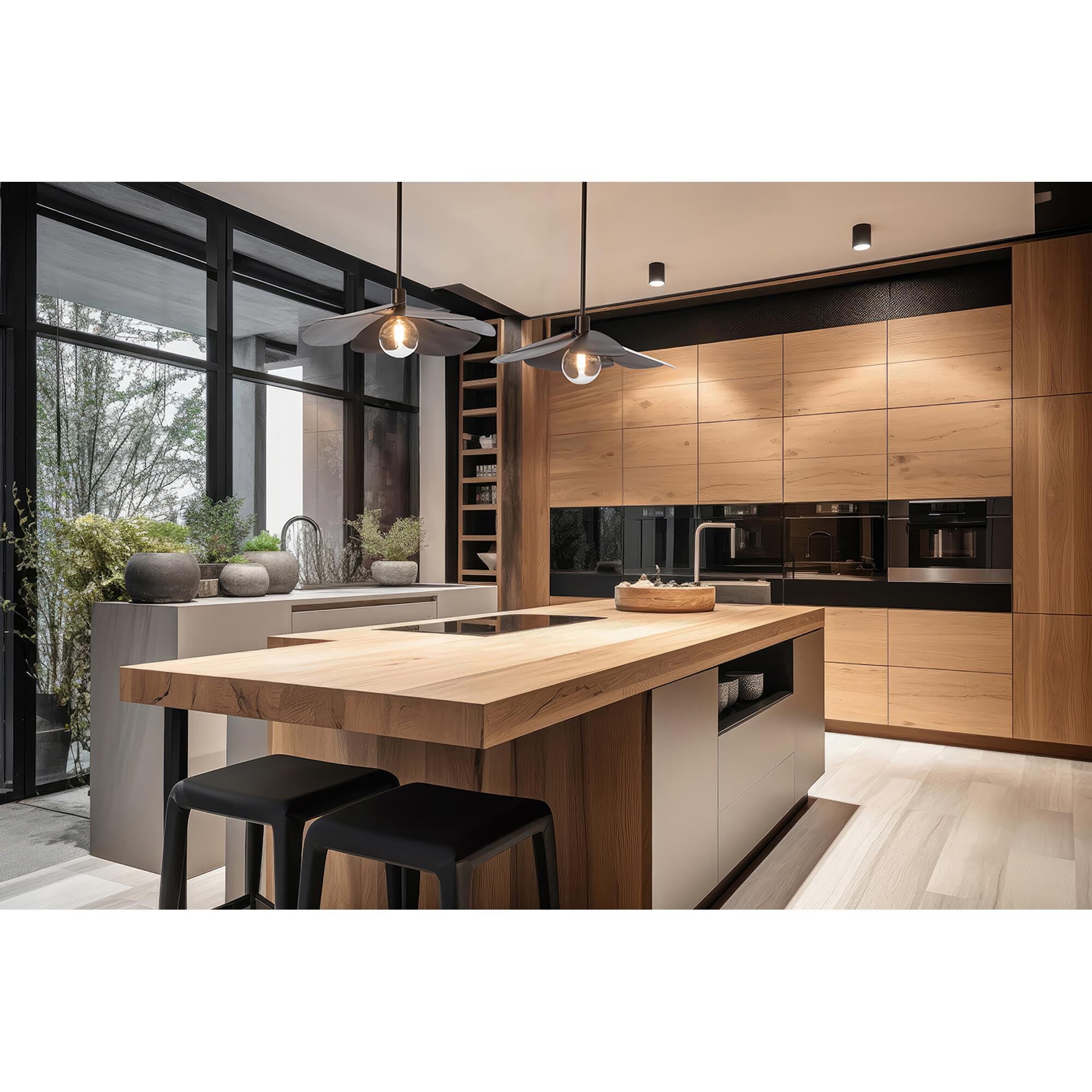 Hana 23 Inch Large Pendant by Hubbardton Forge