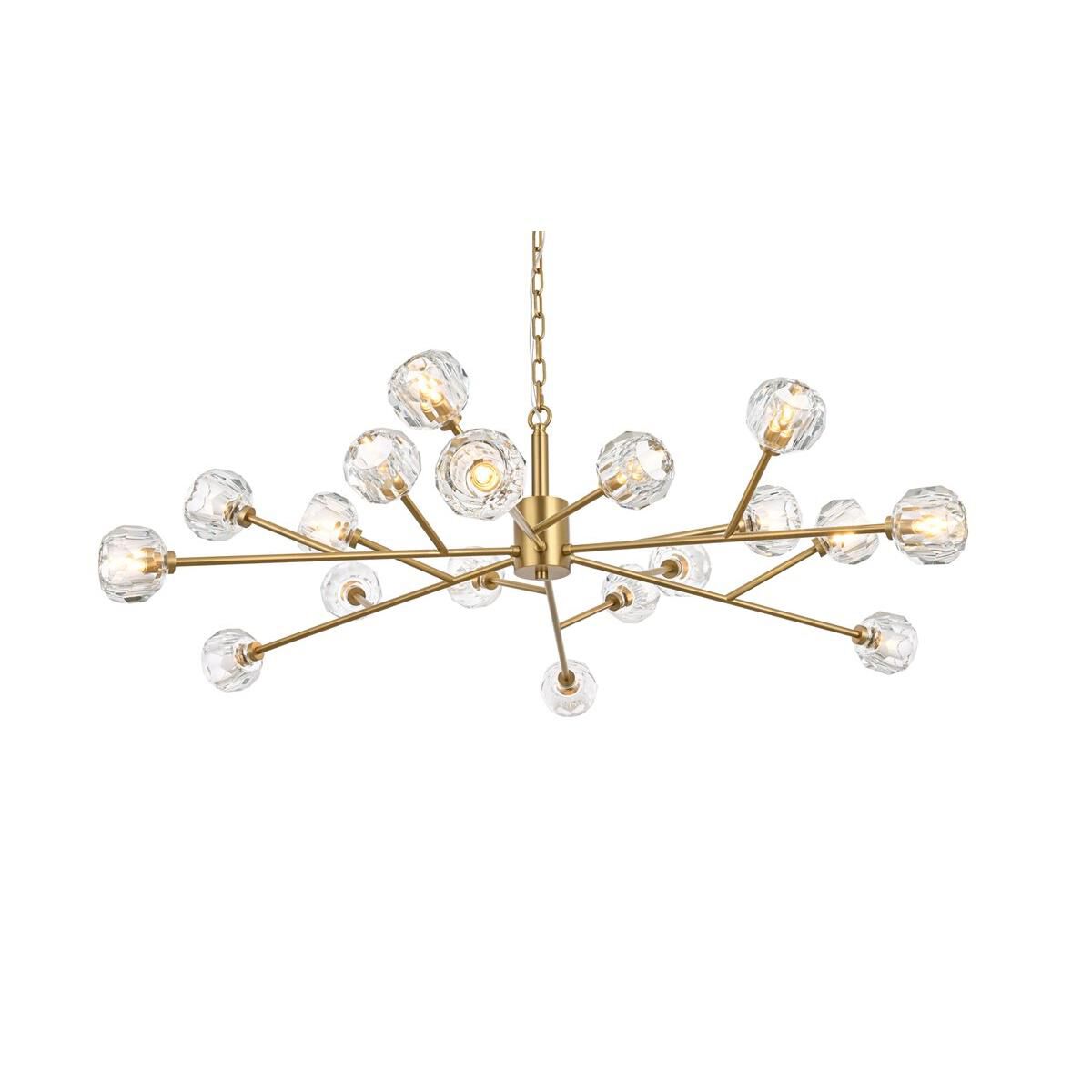 Graham 48 Inch LED Large Pendant by Elegant Lighting