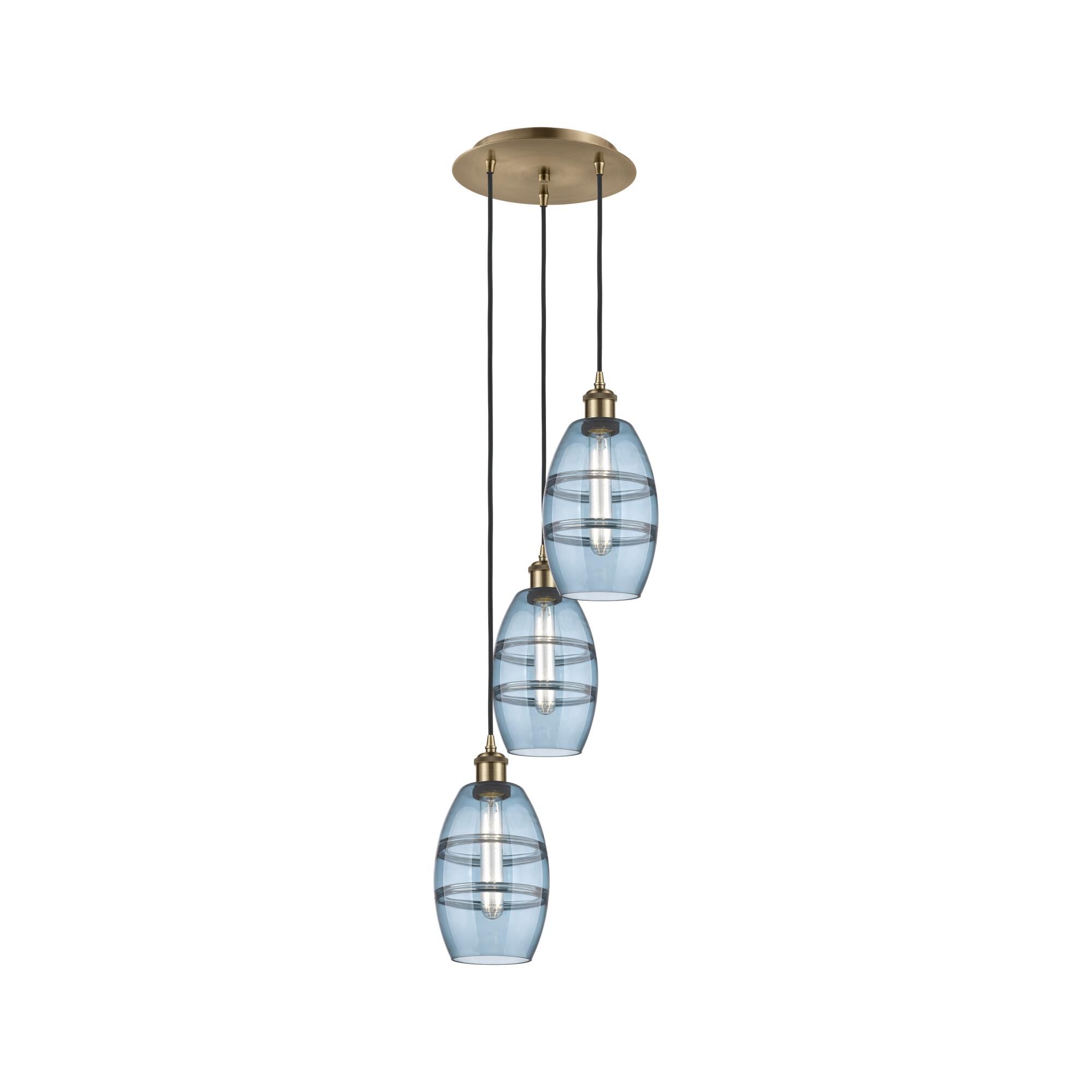 Bruno Marashlian Vaz 12 Inch Multi Light Pendant by Innovations Lighting