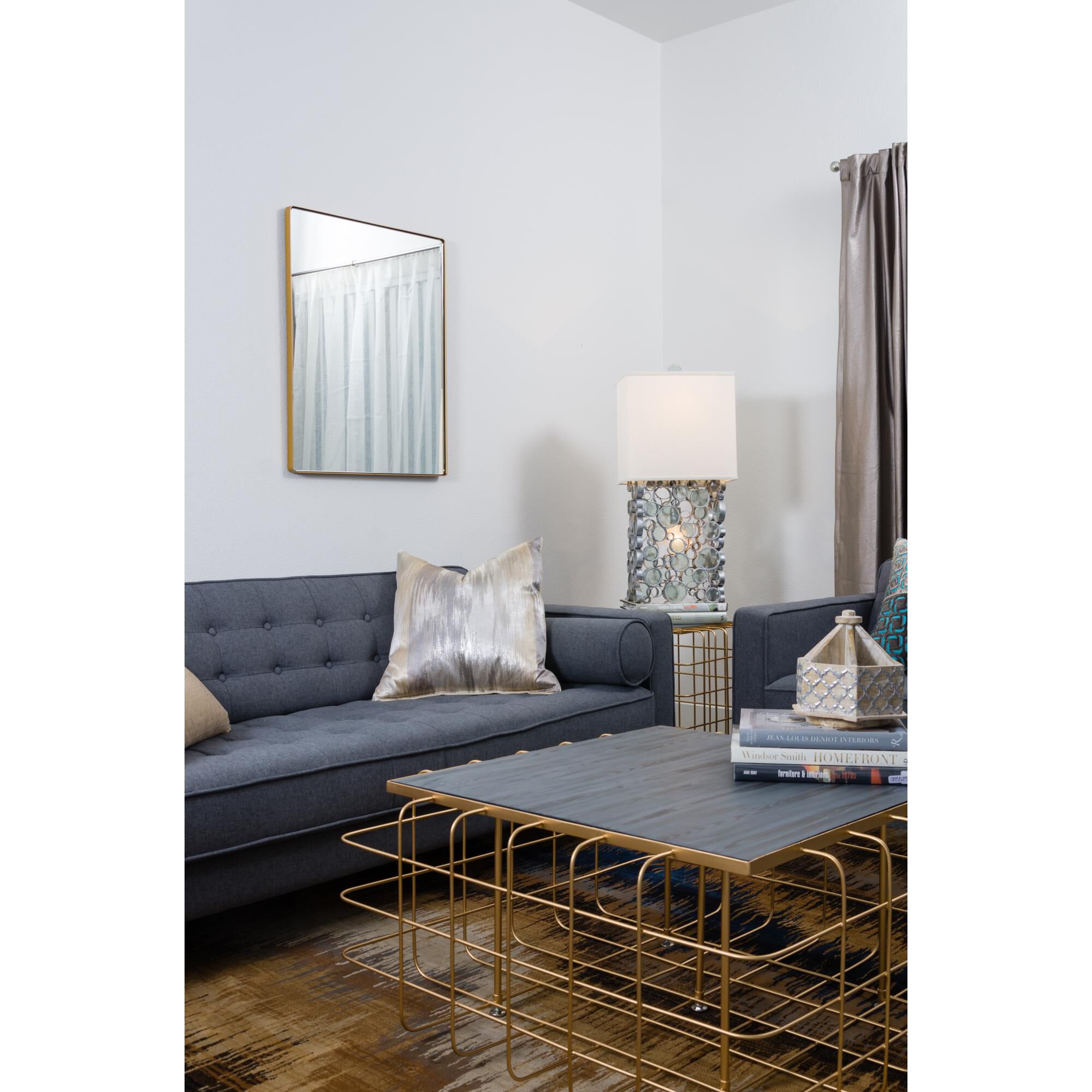 Shown in Gold finish