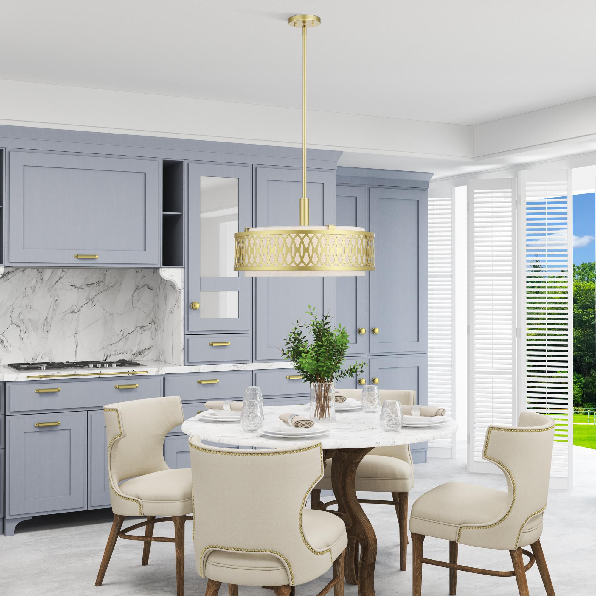 Vistaview 21 Inch Mini Chandelier by Livex Lighting