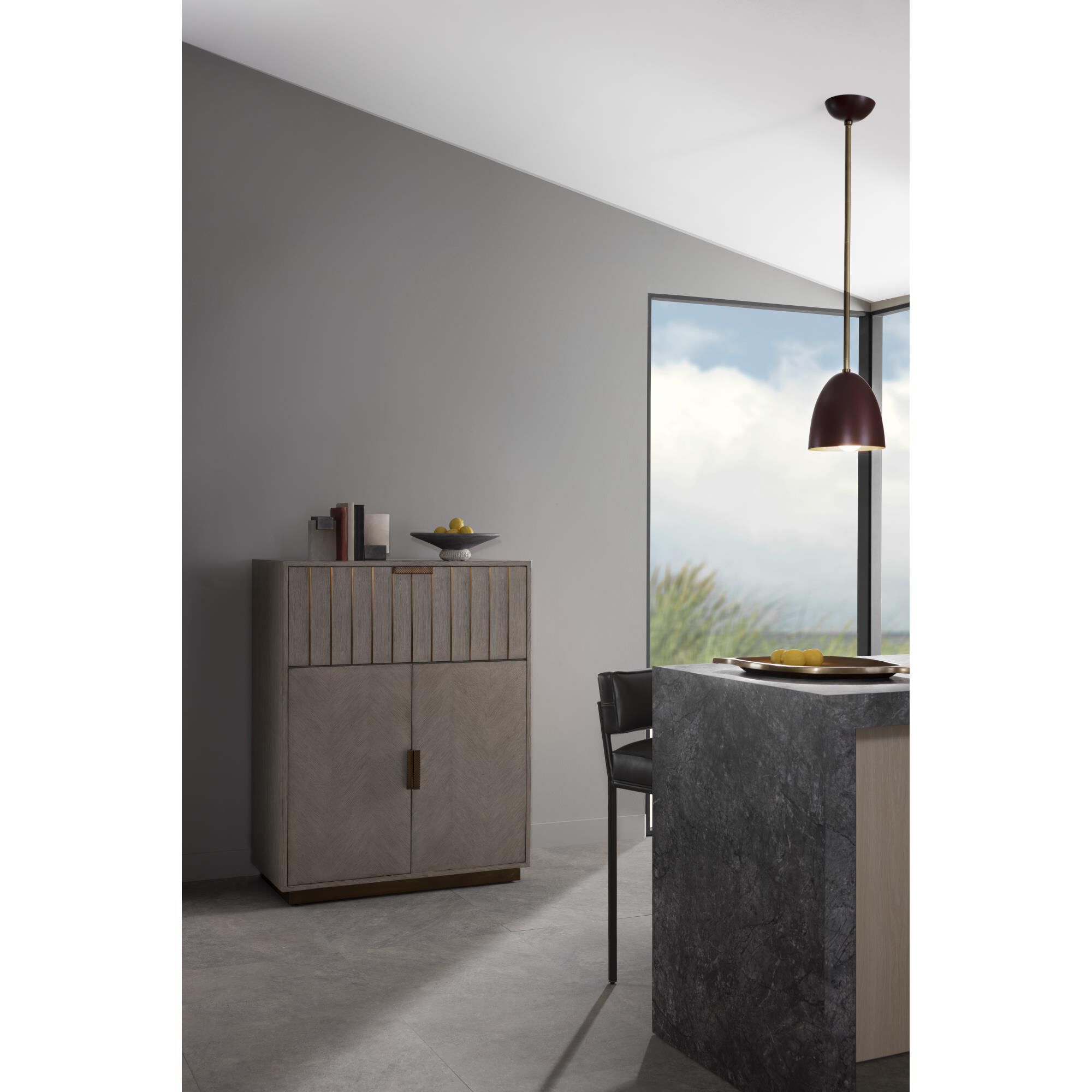 Shown in Oxblood finish