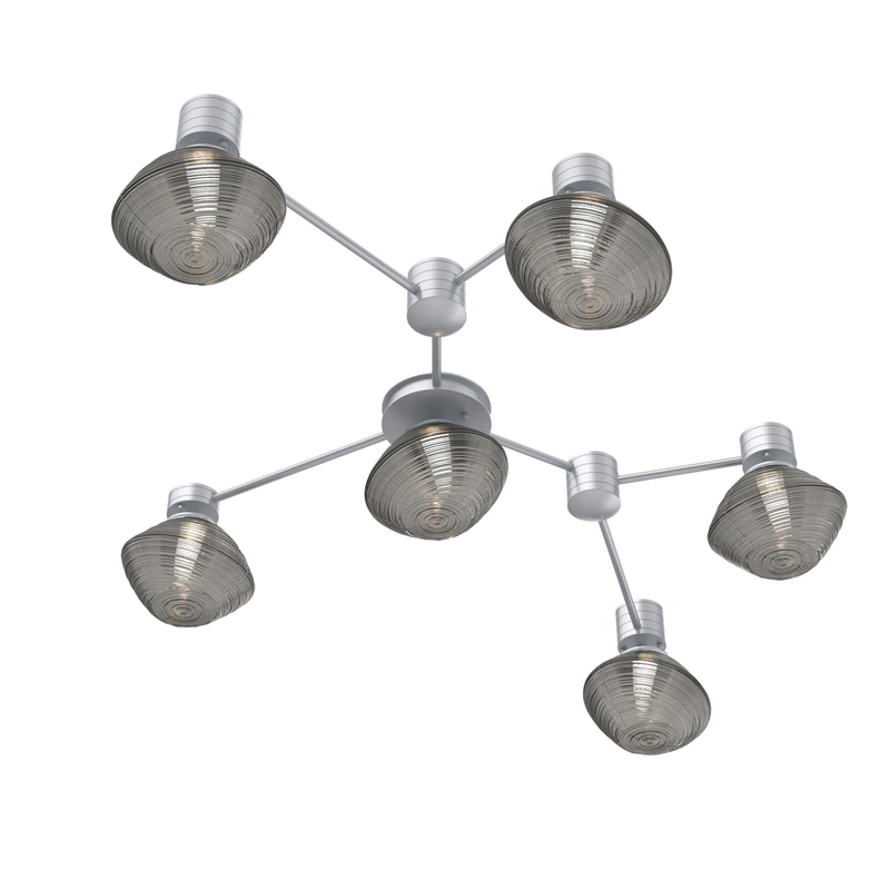 Levi Wilson Mesa 38 Inch Semi Flush Mount by Hammerton Studio