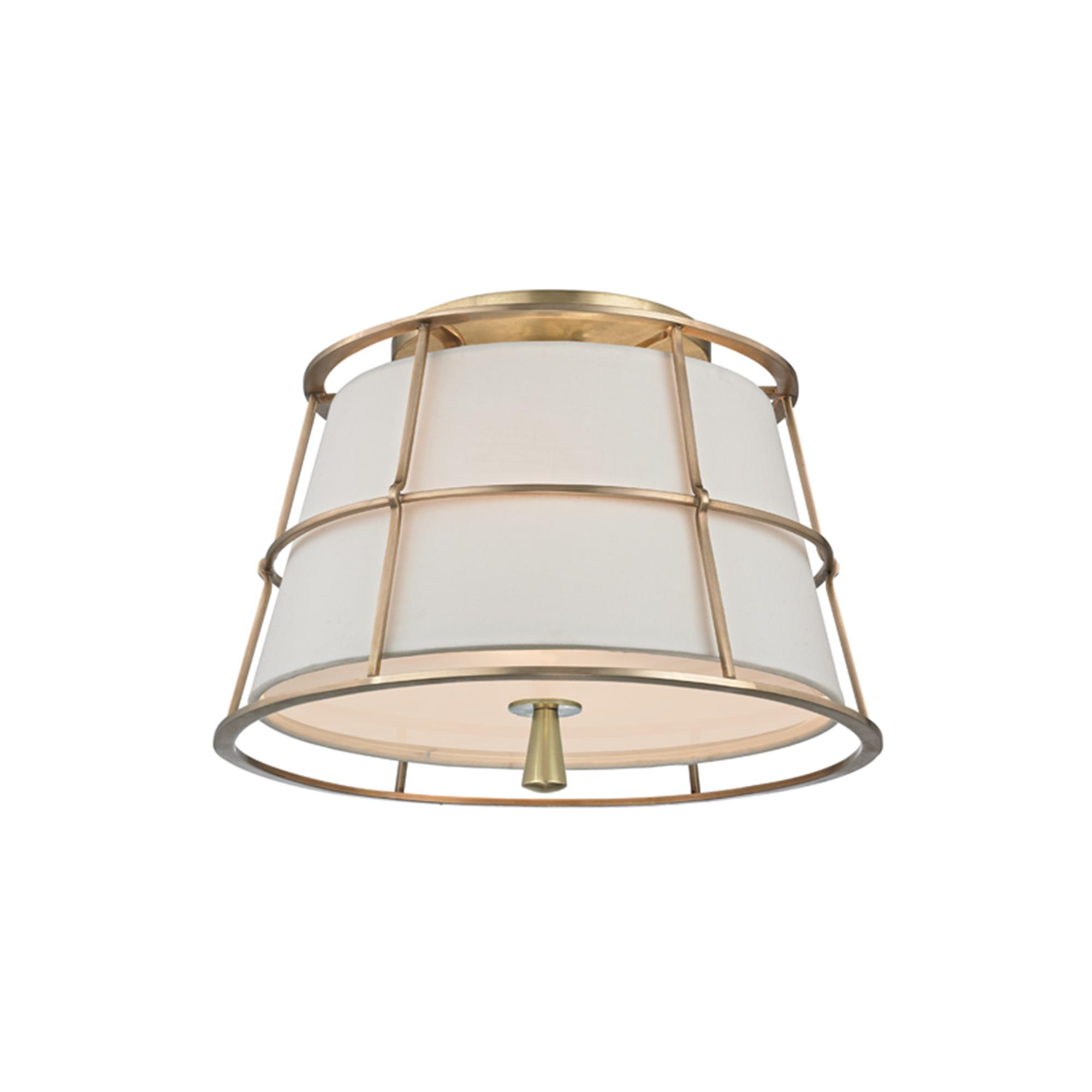 Savona 14 Inch 2 Light Semi Flush Mount,