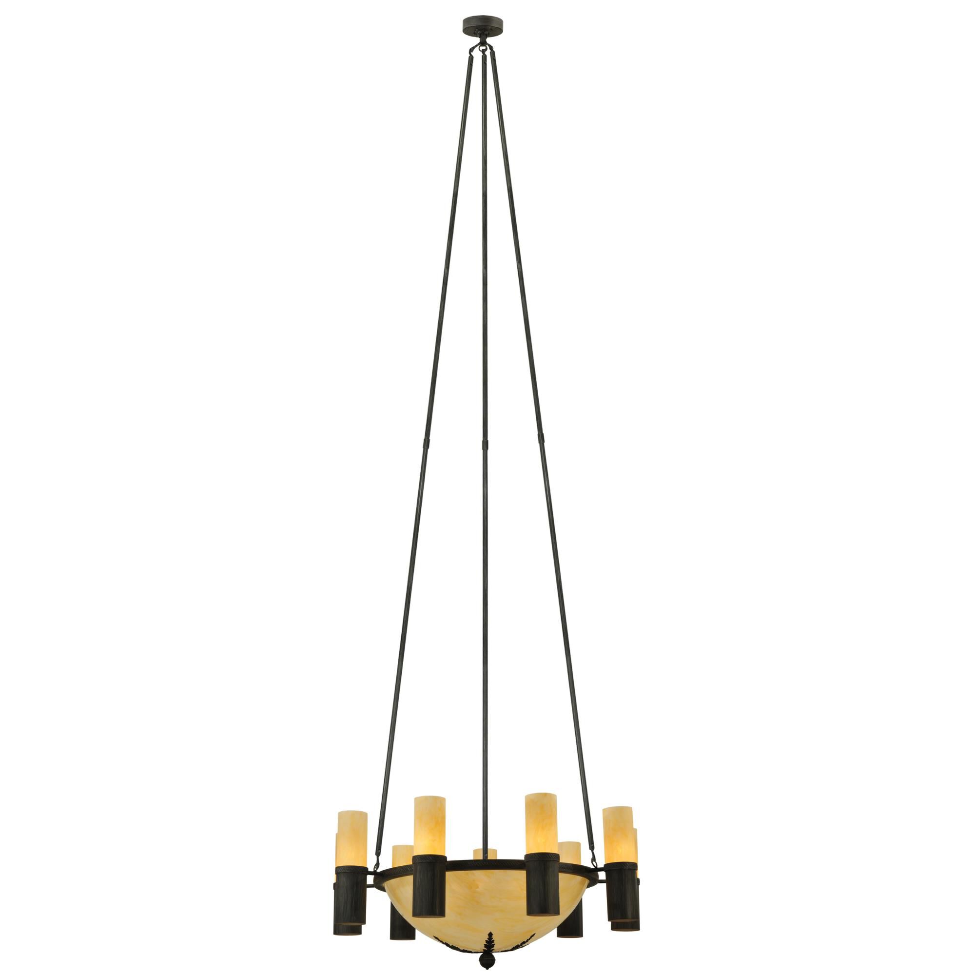 Bella Sala 61 Inch 6 Light Chandelier by Meyda Lighting