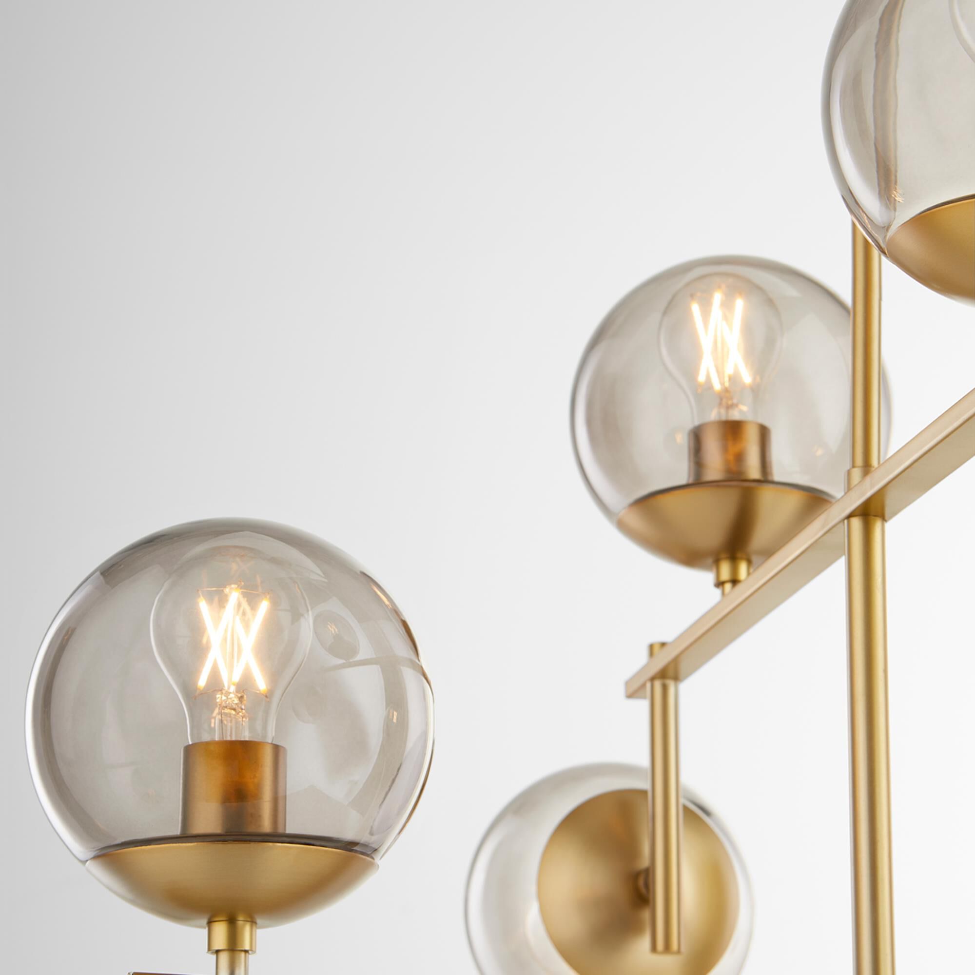 Shown in Aged Brass finish