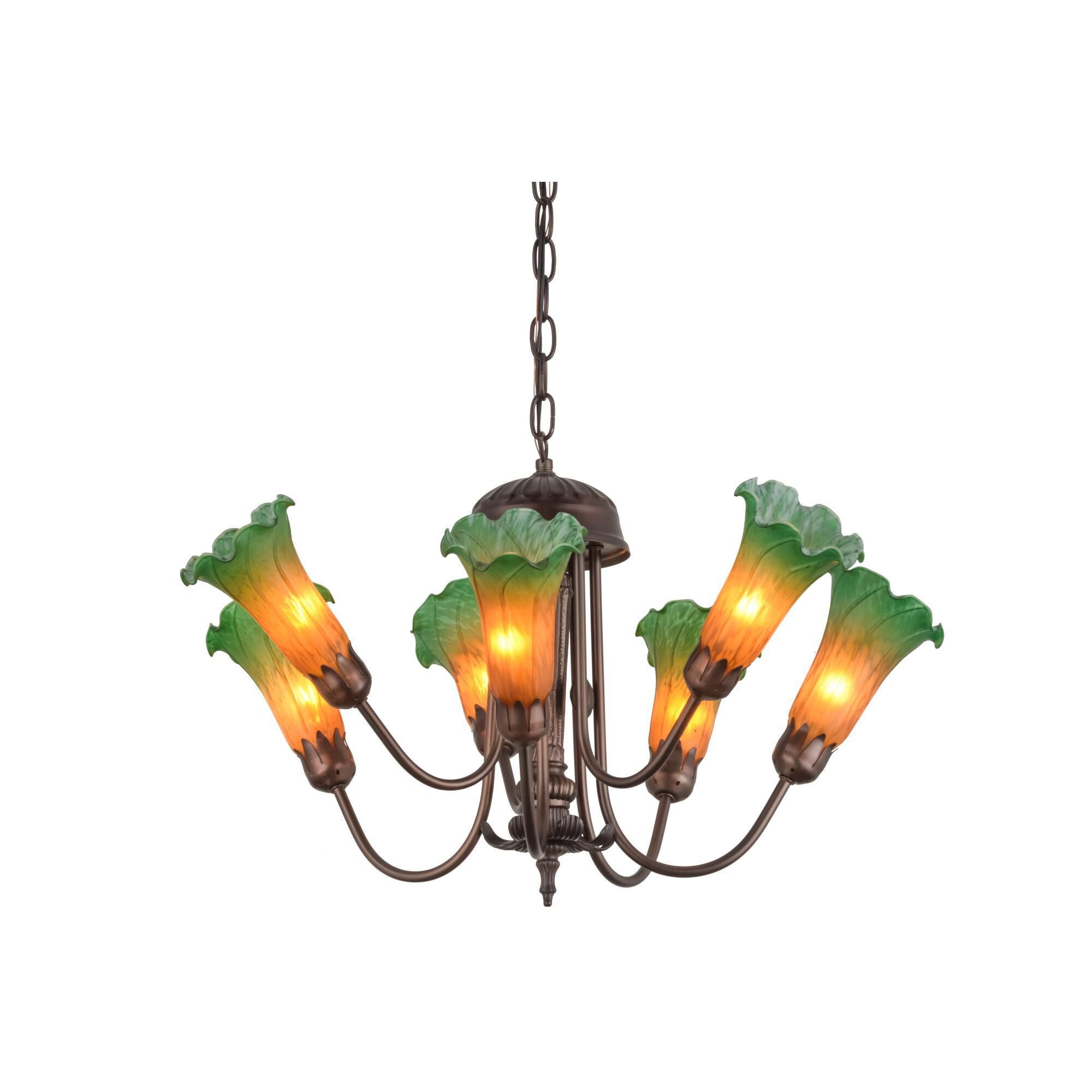 17 Inch 7 Light Mini Chandelier by Meyda Lighting
