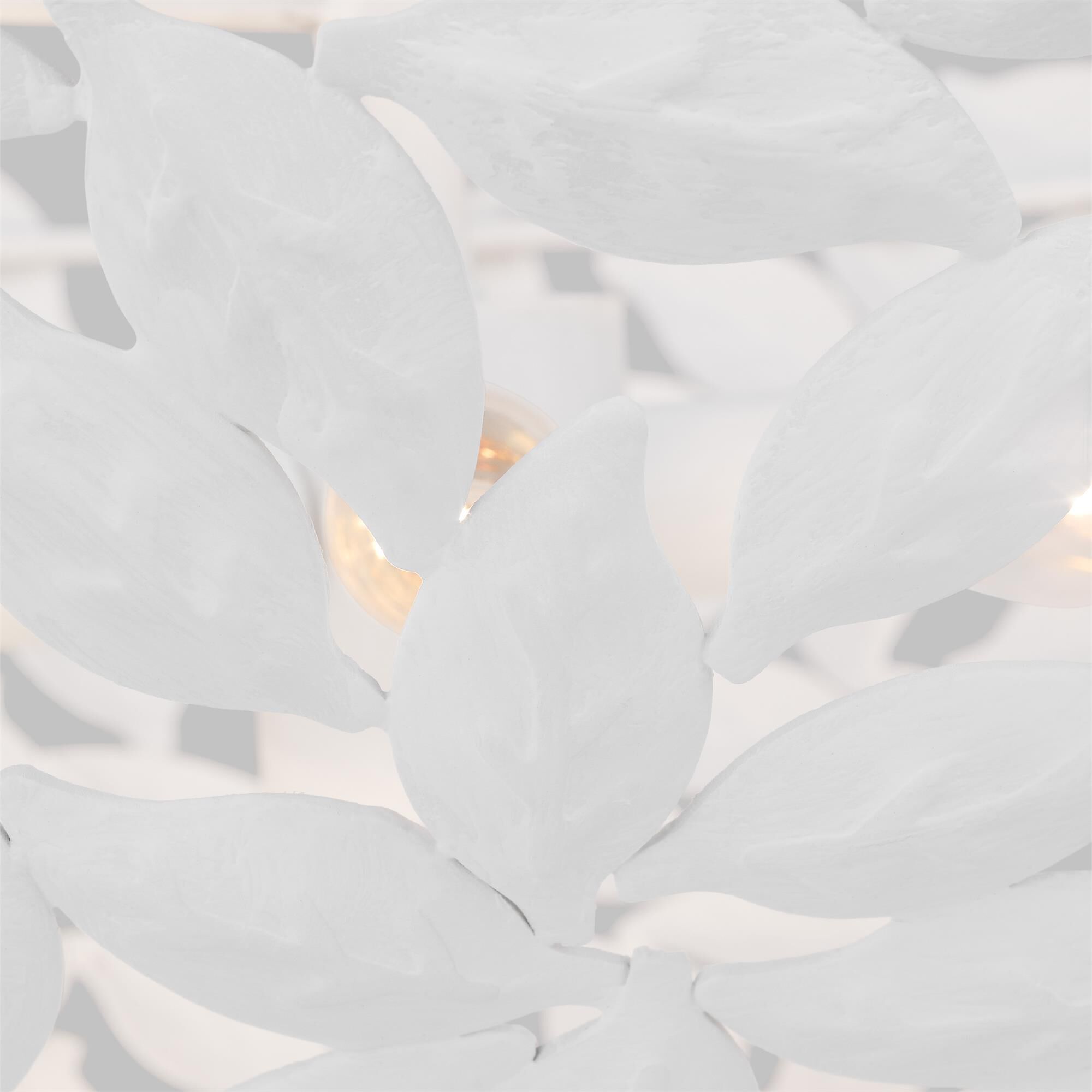 Shown in Textured White finish and Textured White Steel shade