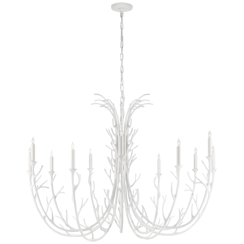Julie Neill Silva 48 Inch 12 Light Chandelier by Visual Comfort Signature Collection