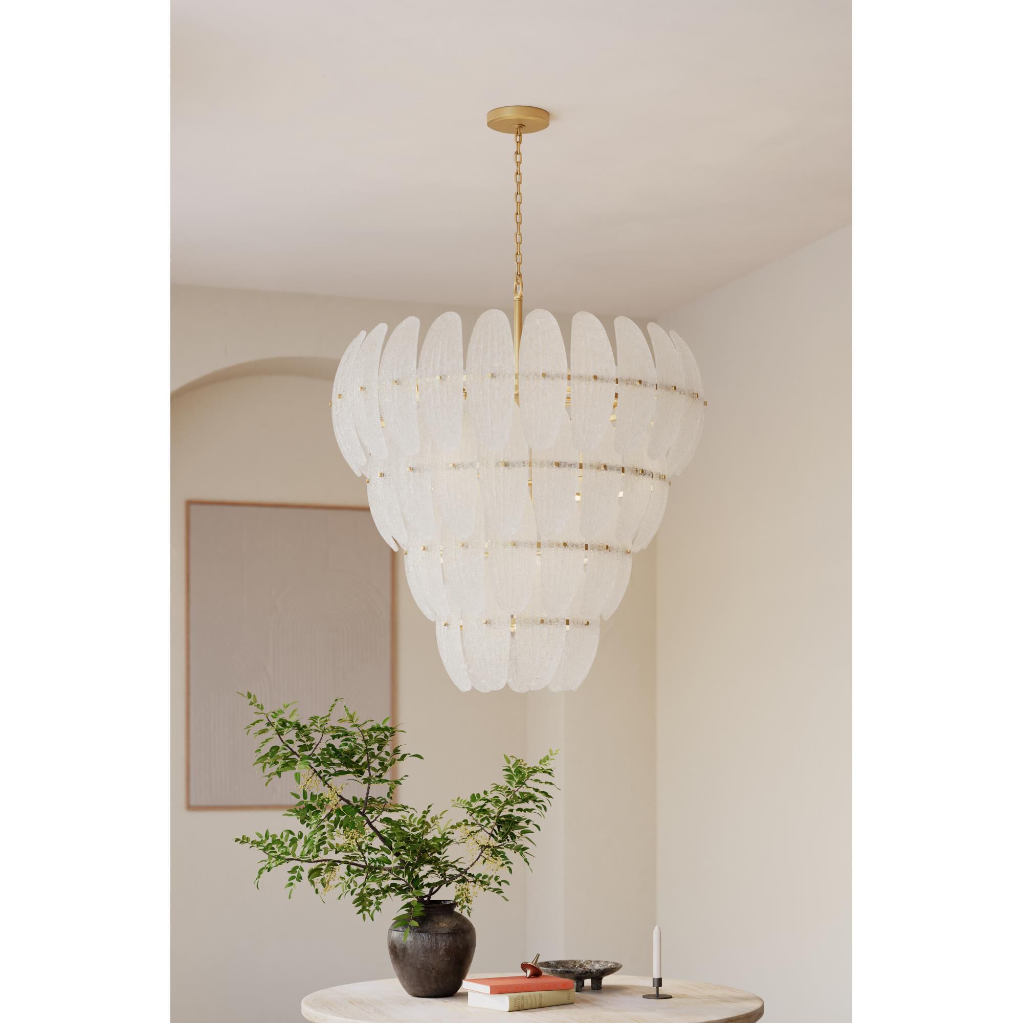 Marclaire 33 Inch Chandelier by Metropolitan Lighting