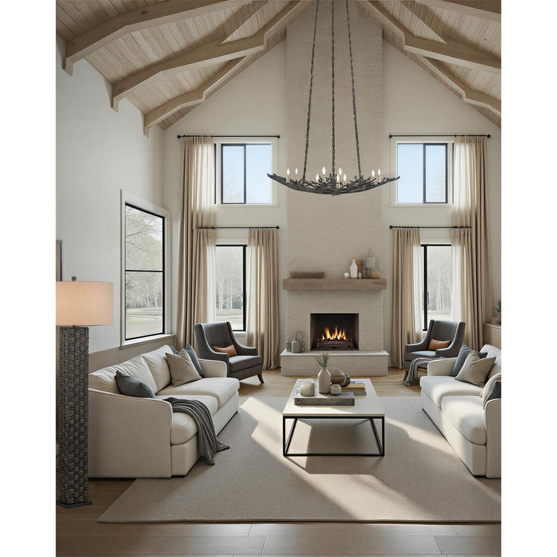 Eden 68 Inch Floor Lamp by Currey & Company