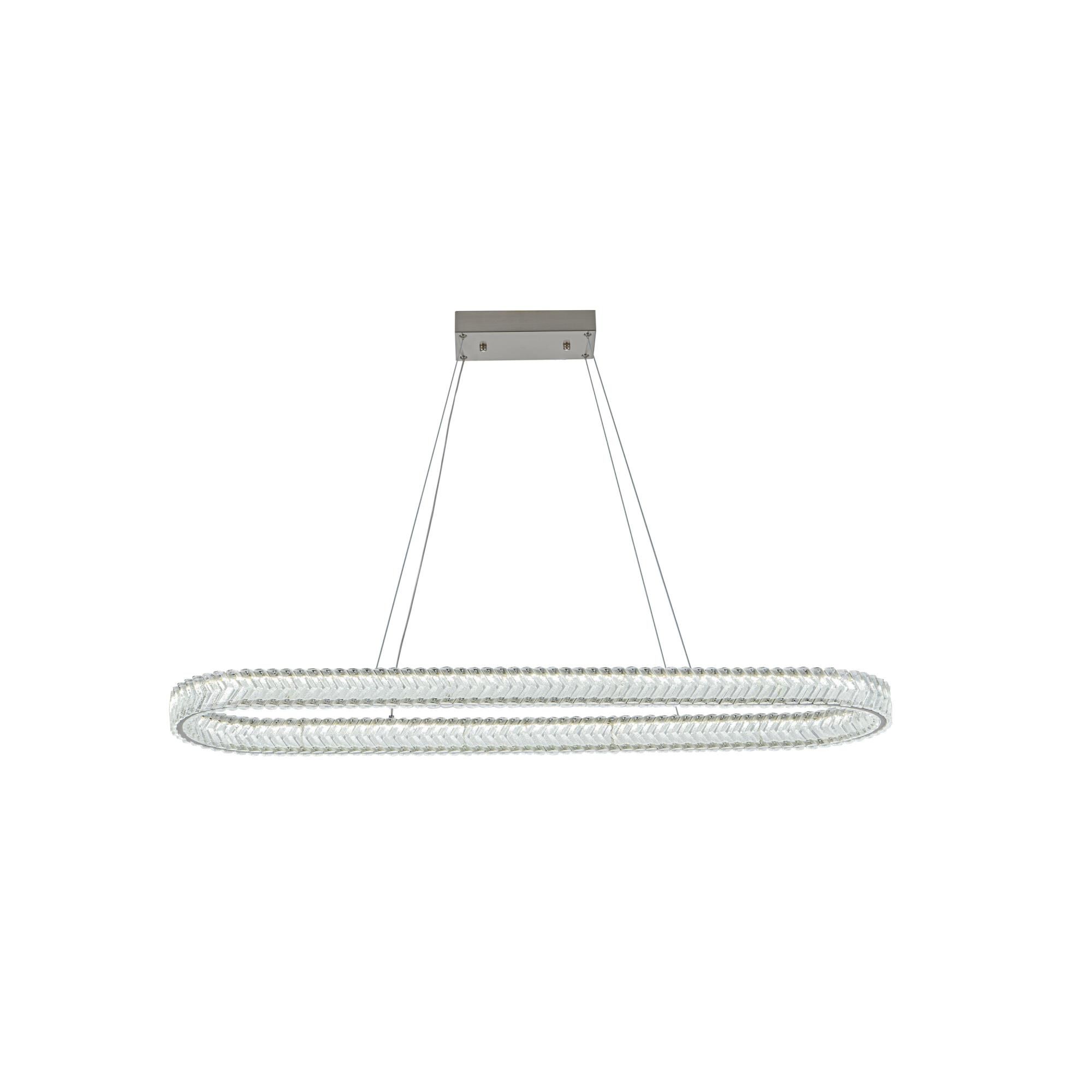 Chevron 47 Inch Linear Suspension Light by Artcraft