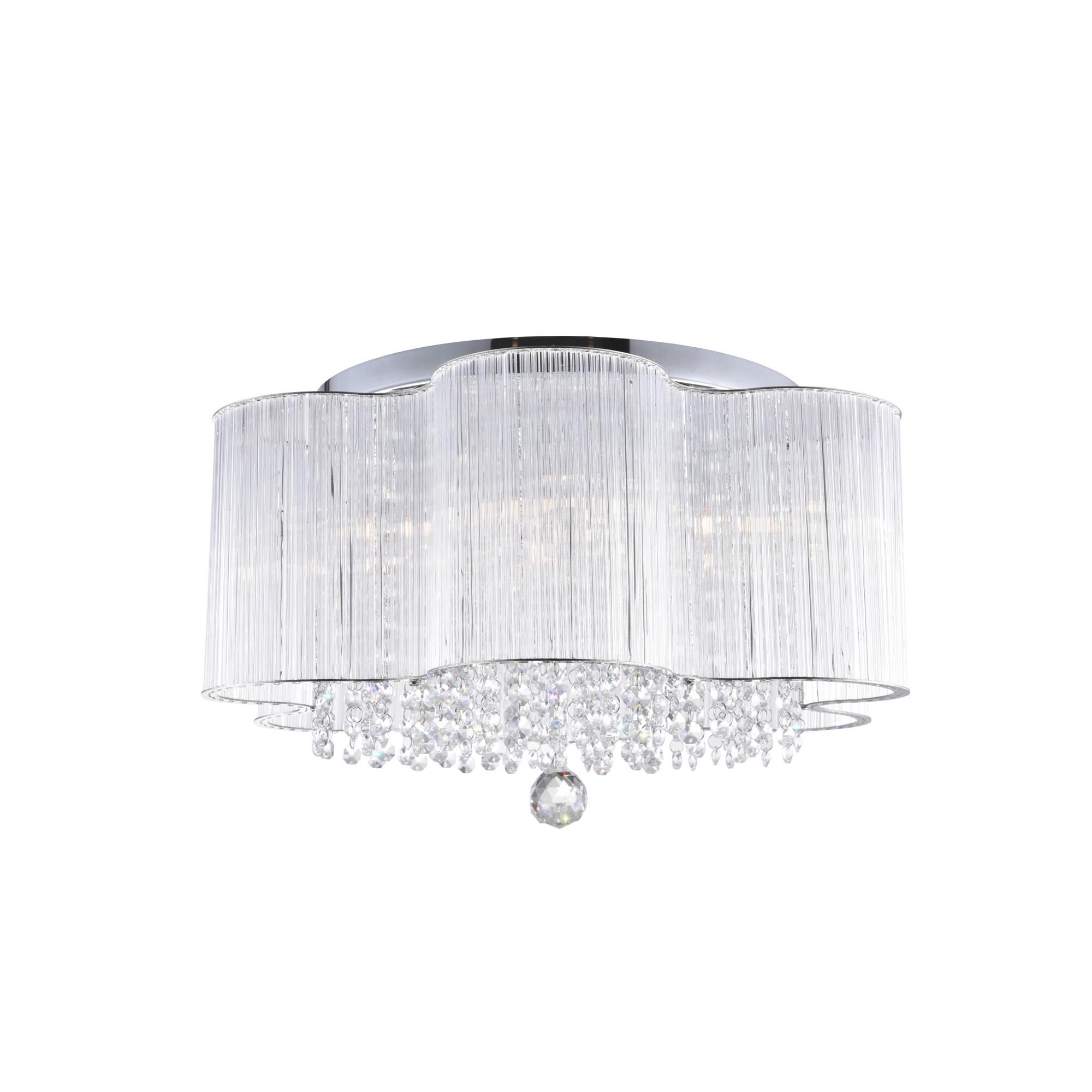 Spring Morning 20 Inch 9 Light Flush Mount by CWI Lighting