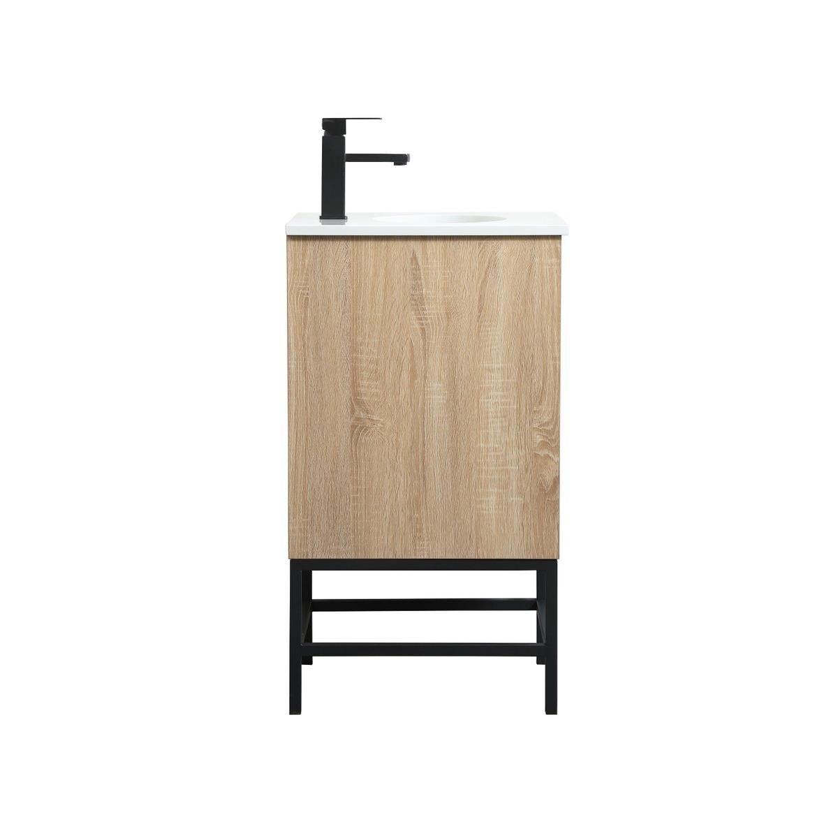 Shown in Mango Wood finish and Without Backsplash accent