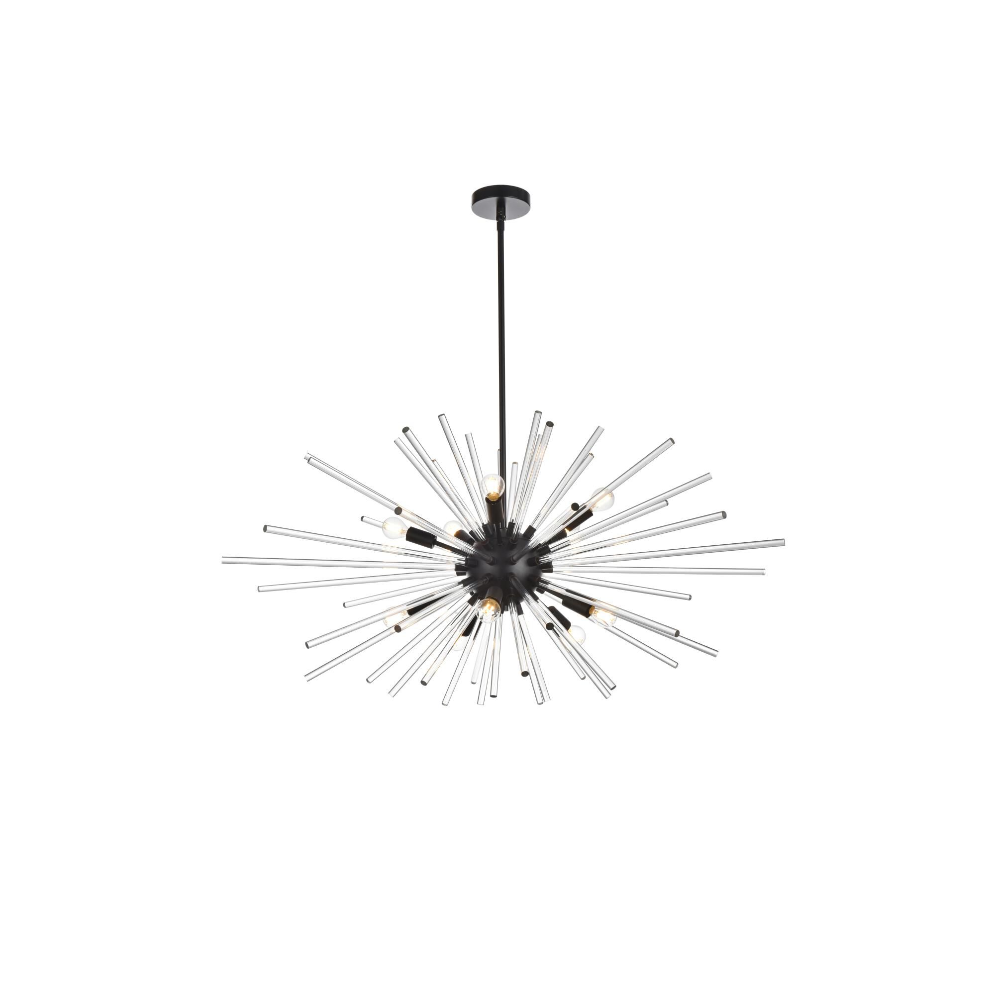 Sienna 46 Inch 10 Light Chandelier by Elegant Lighting