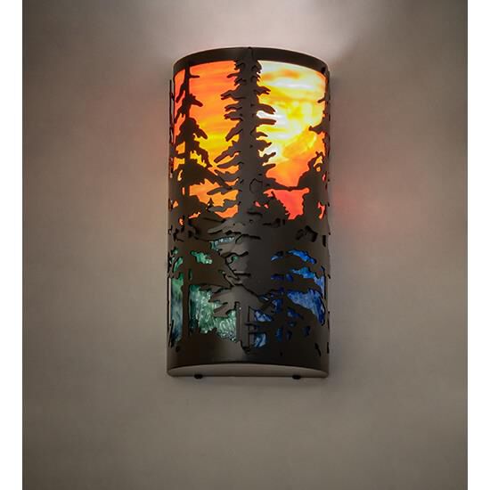 Tall Pines Wall Sconce by Meyda Tiffany