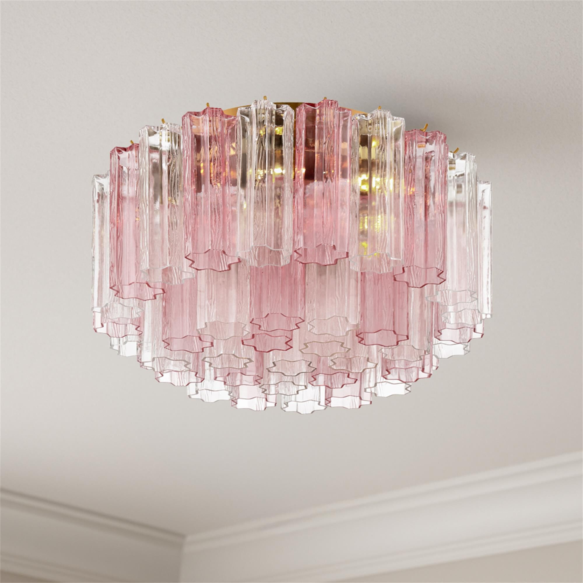 Addis 22 Inch 7 Light Semi Flush Mount,