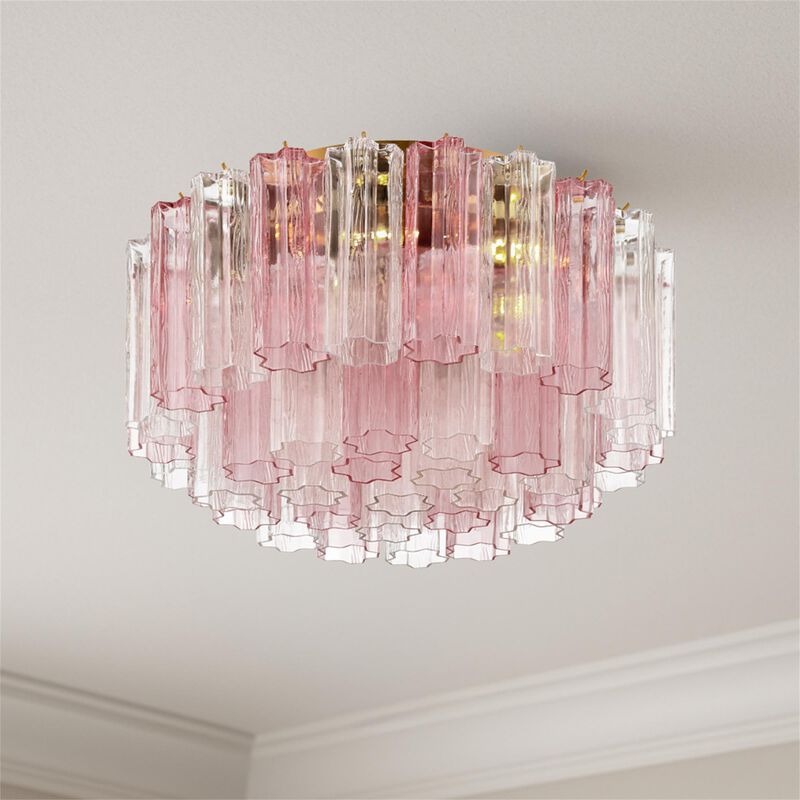 Addis 22 Inch 7 Light Semi Flush Mount by Crystorama