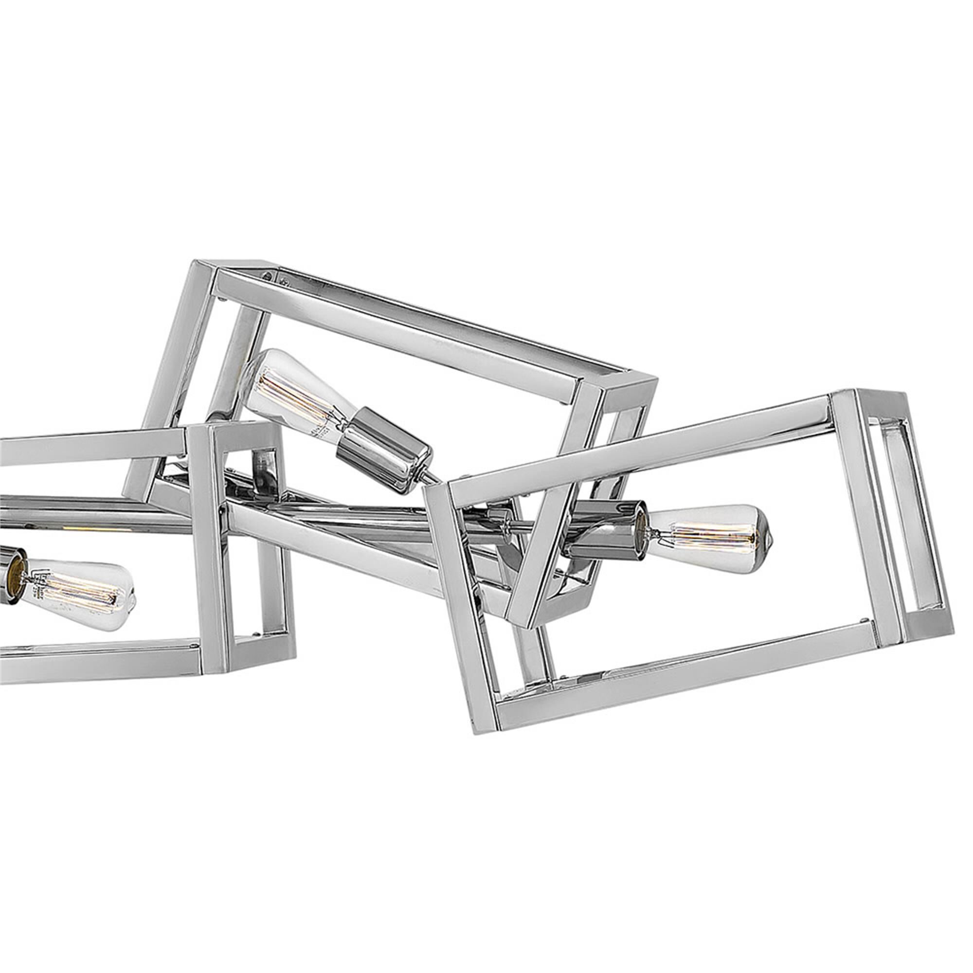Ensemble Large Linear Chandelier,