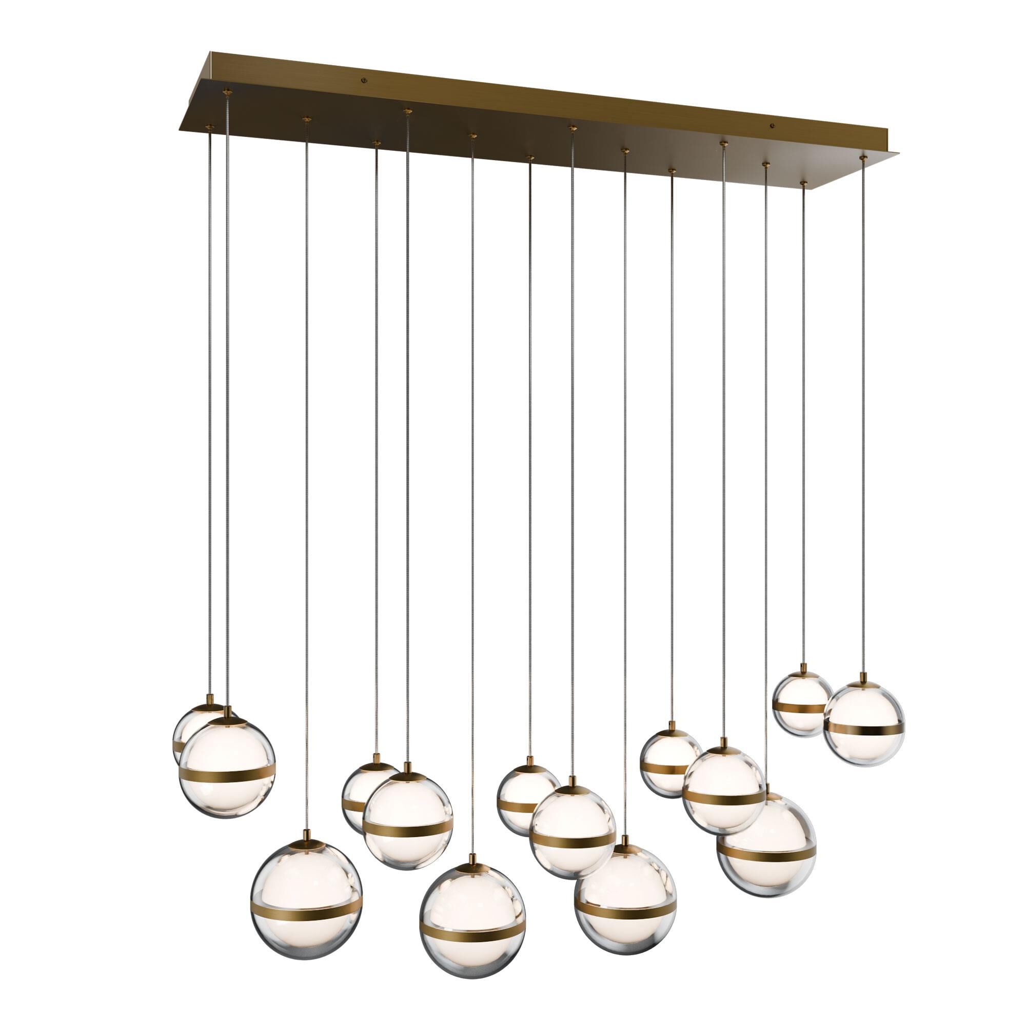 Cyllindra 12 Inch Multi Light Pendant by dweLED