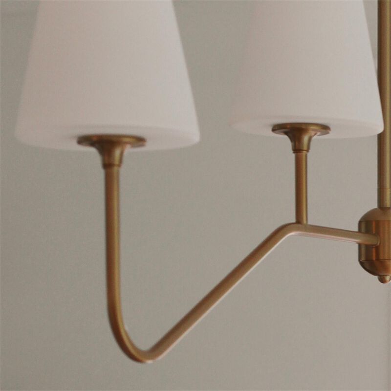Keenan Medium Linear Chandelier by Crystorama