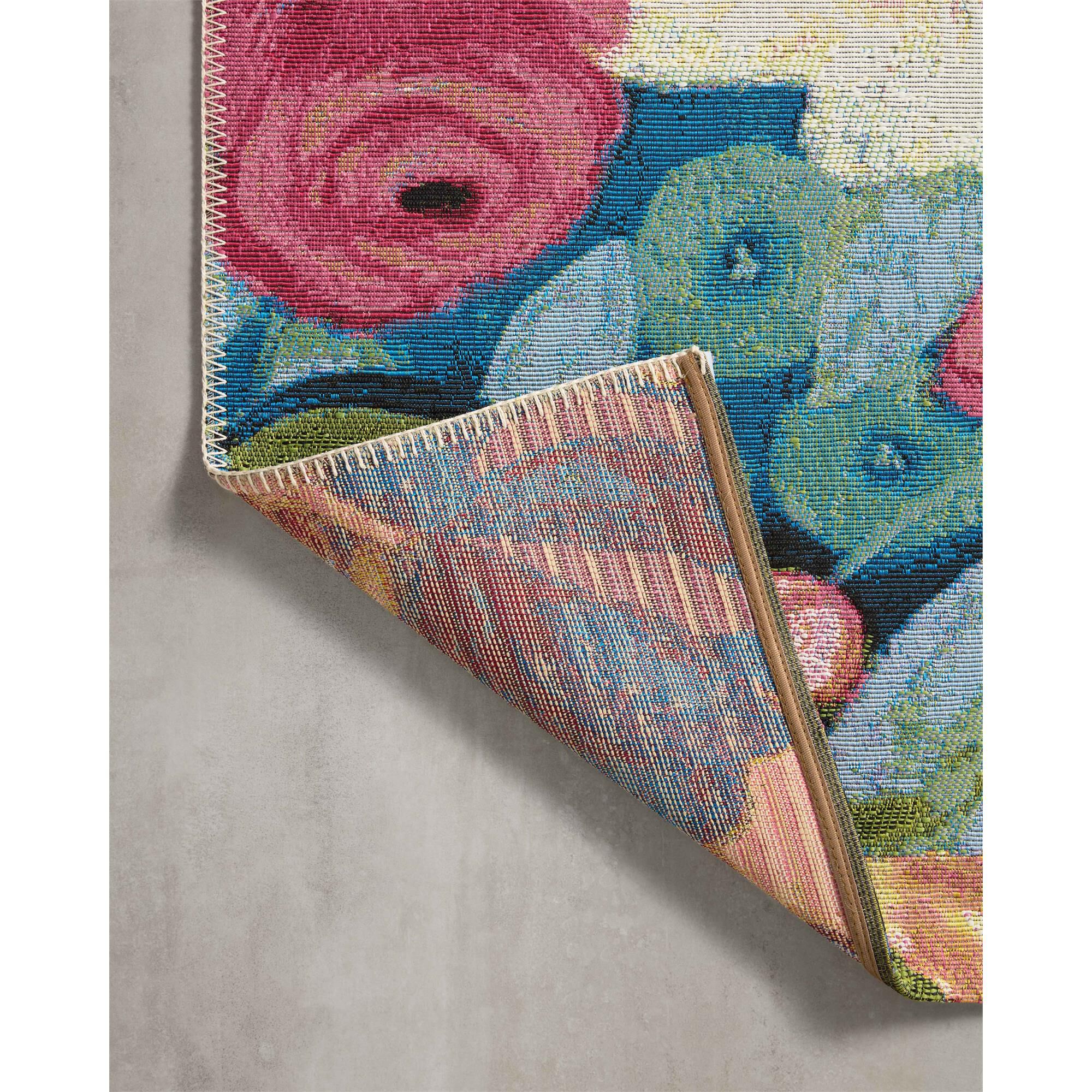 Botanical Power Woven Area Rug,