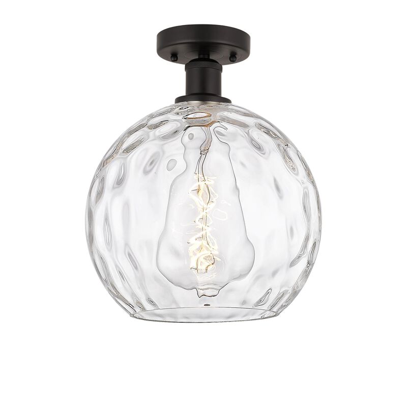Bruno Marashlian Athens Water Glass 10 Inch 1 Light Semi Flush Mount by Innovations Lighting