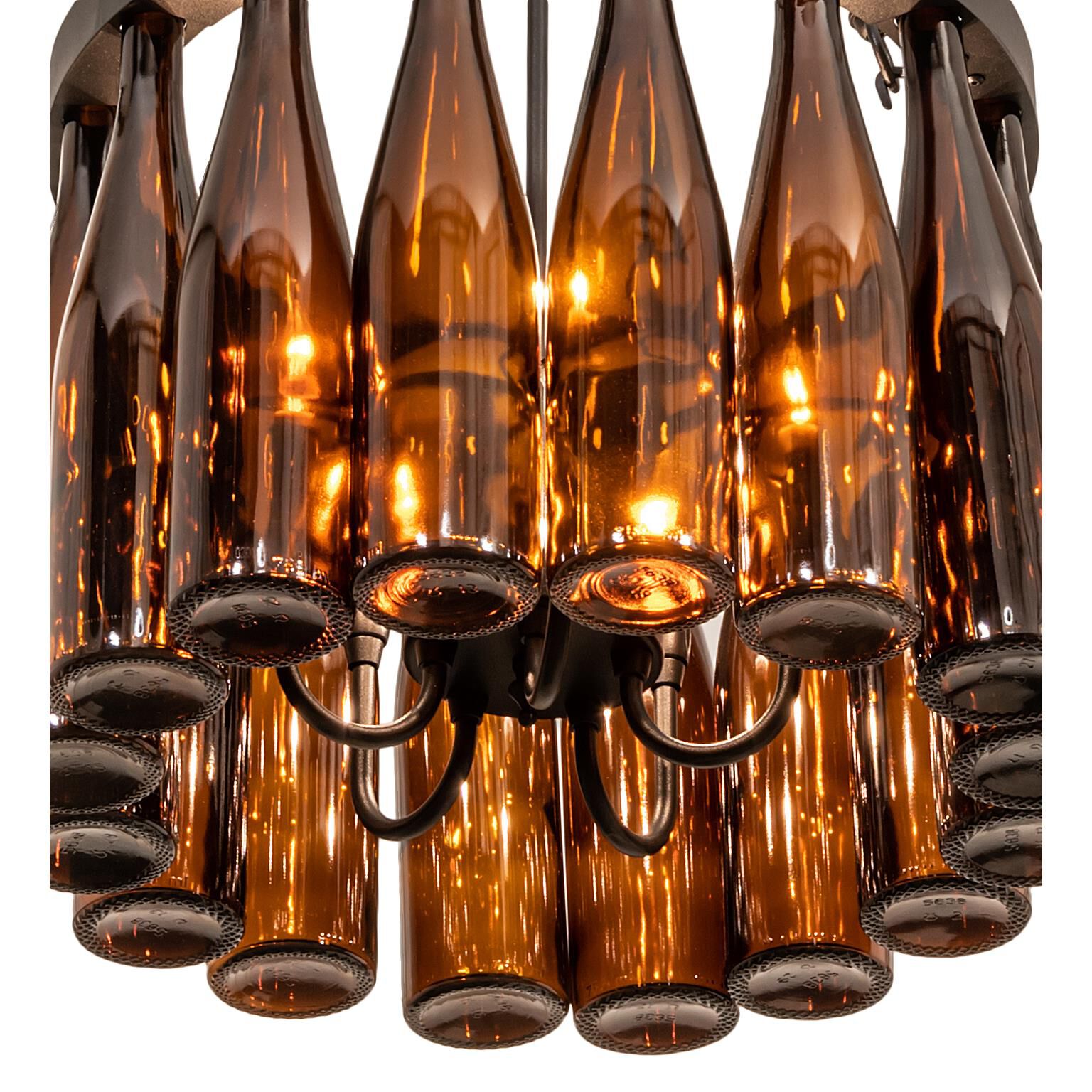 Wine Bottle 18 Inch 5 Light Mini Chandelier by Meyda Lighting