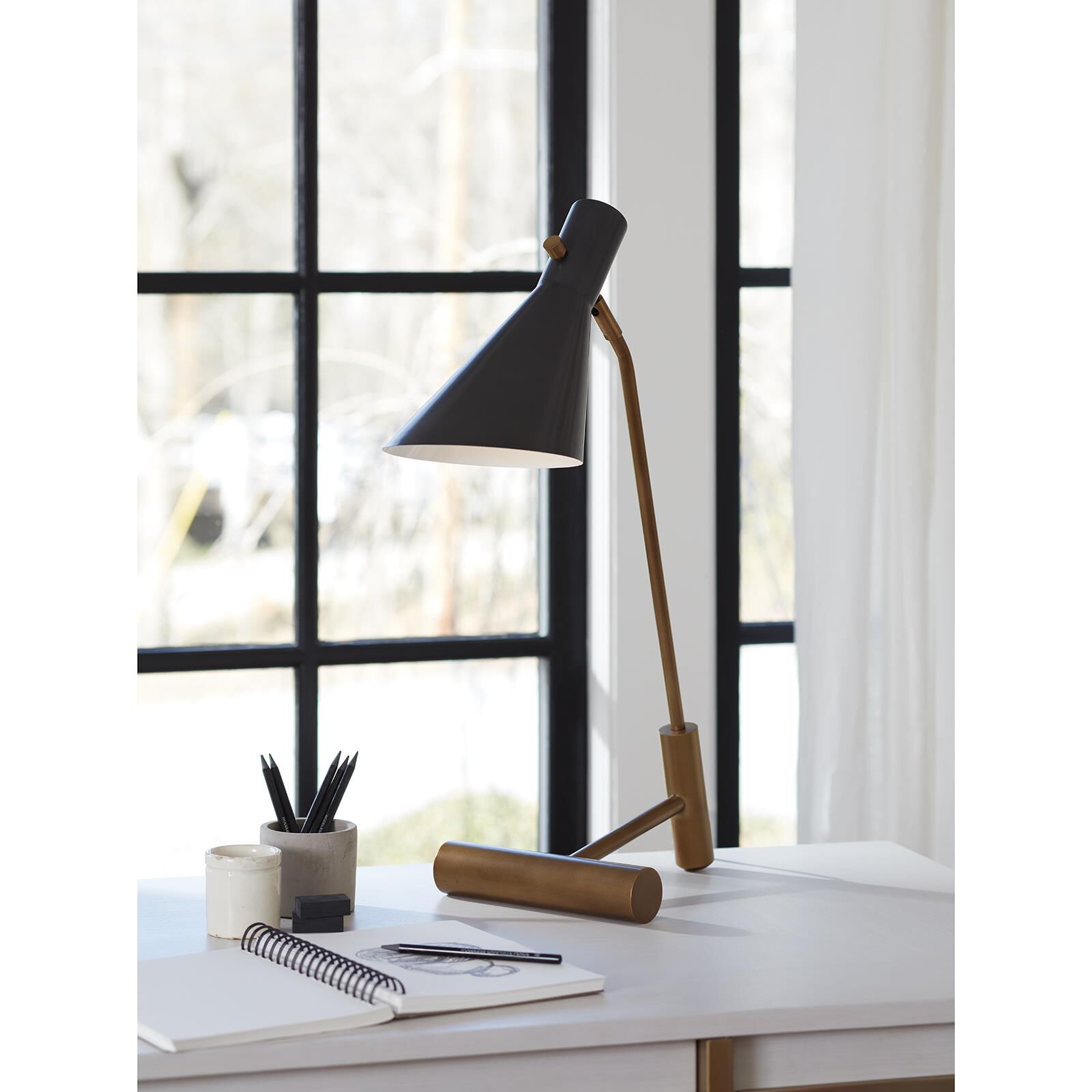Spyder 24 Inch Desk Lamp by Regina Andrew