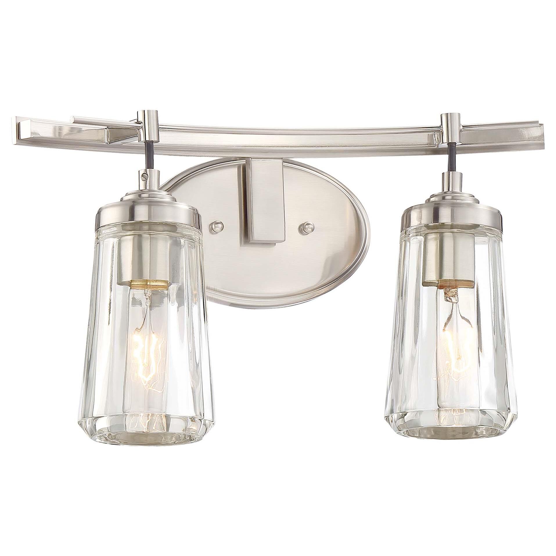 Poleis 16 Inch 2 Light Bath Vanity Light by Minka Lavery