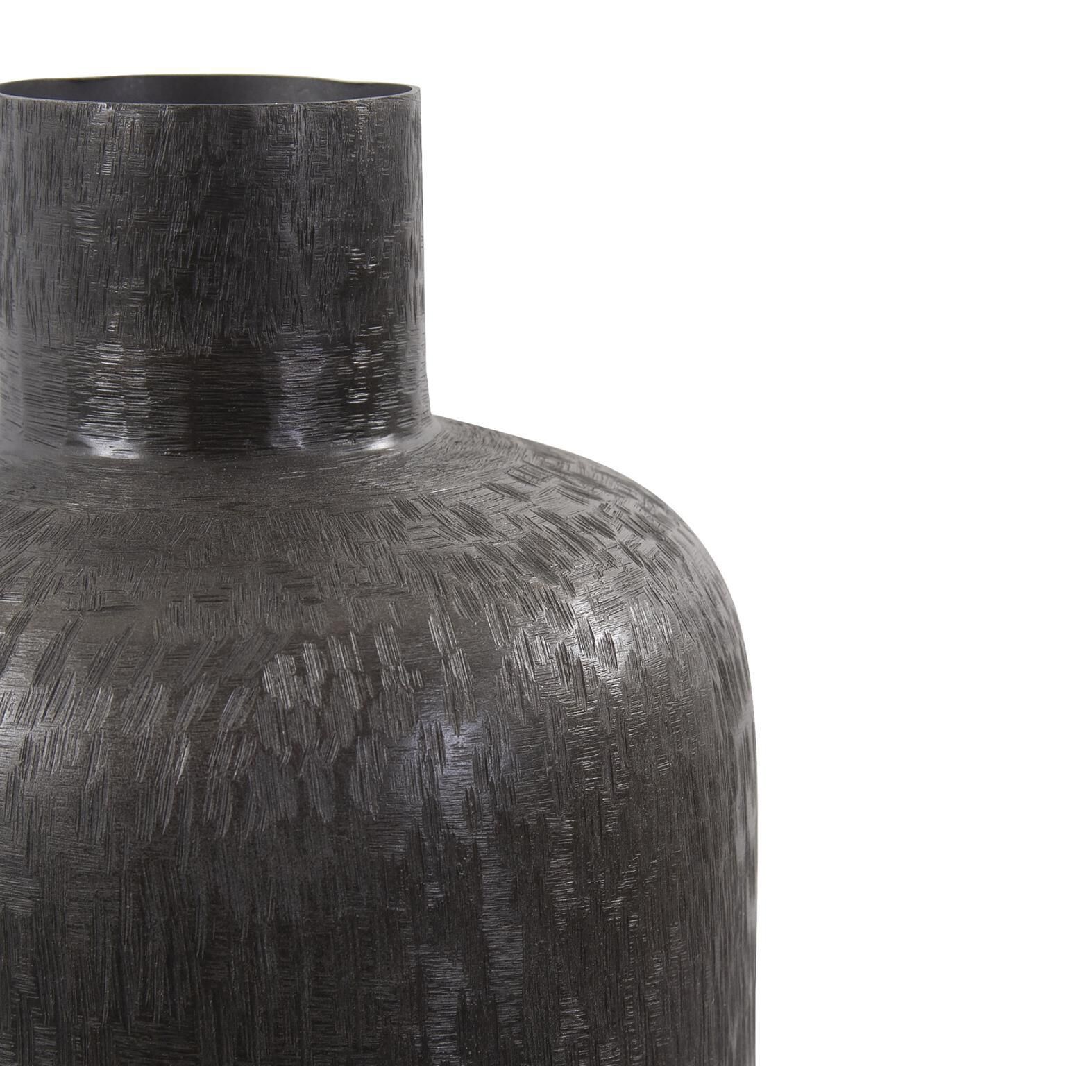 The Etched Crossways Vase-Urn by Howard Elliott Collection