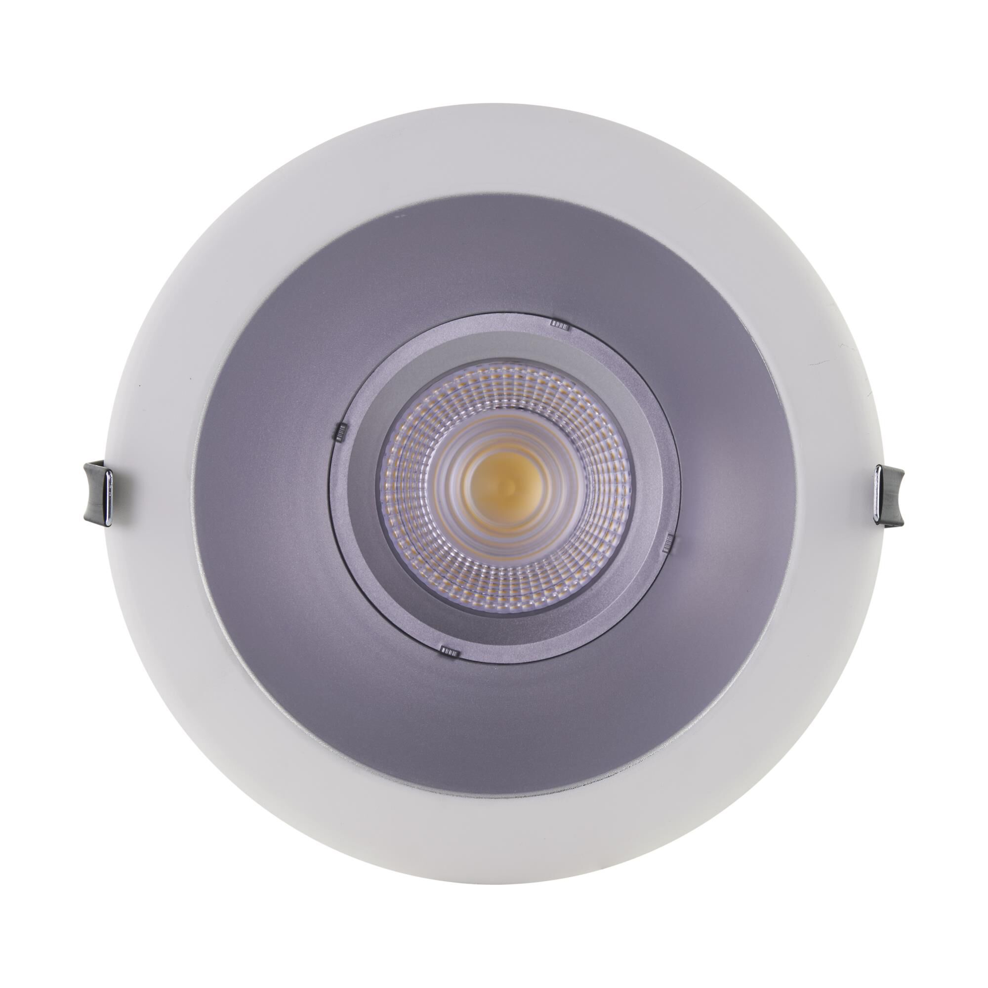 Colorquick 6 Inch 6 Inch 1 Light Dimmable 11 Watt Recessed Single Spot Downlights LED 80 Degree by Satco - Clearance