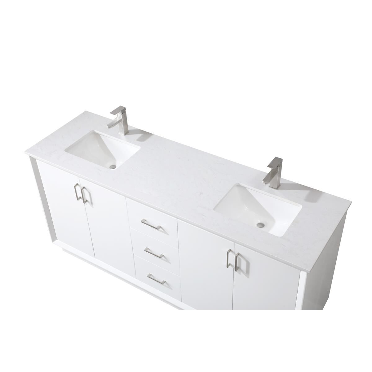 Hayes 72 Inch Bath Vanity by Elegant Decor