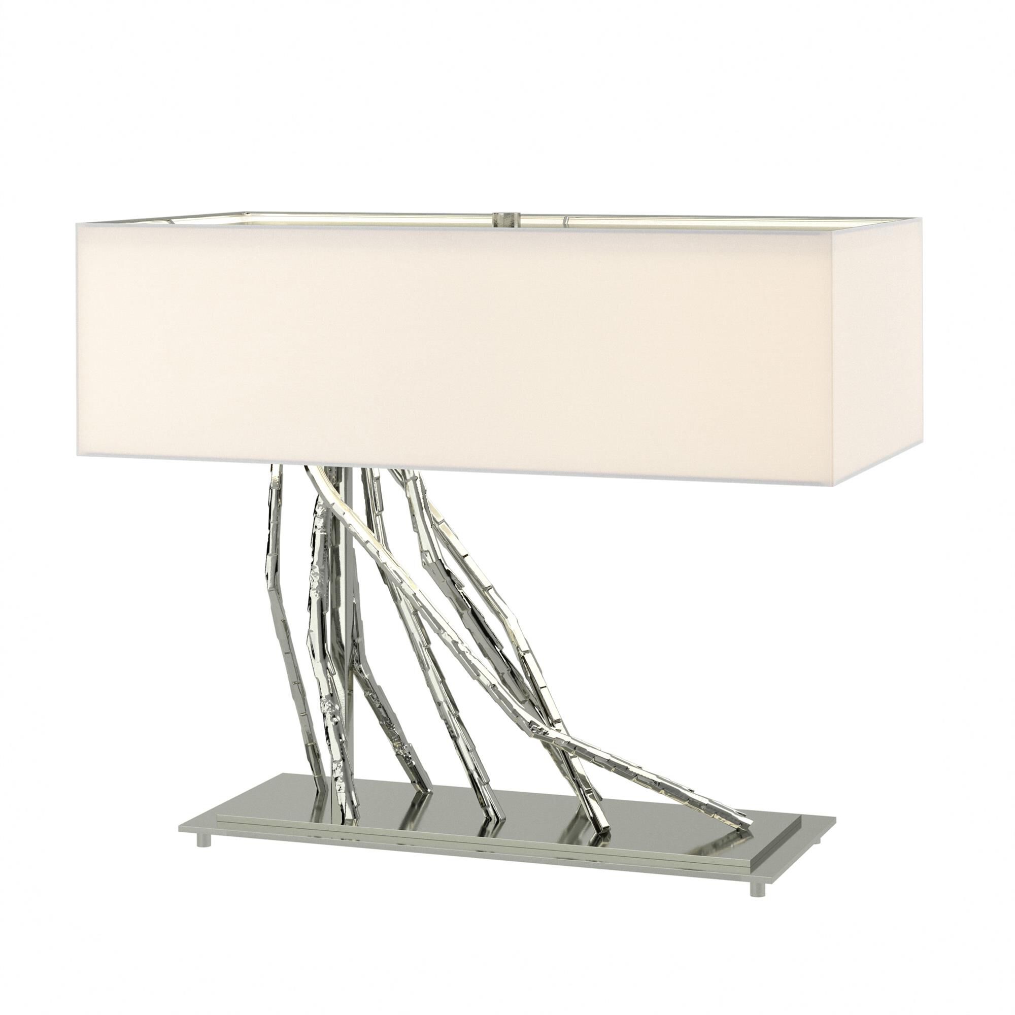 Shown in Sterling finish and Natural Anna shade