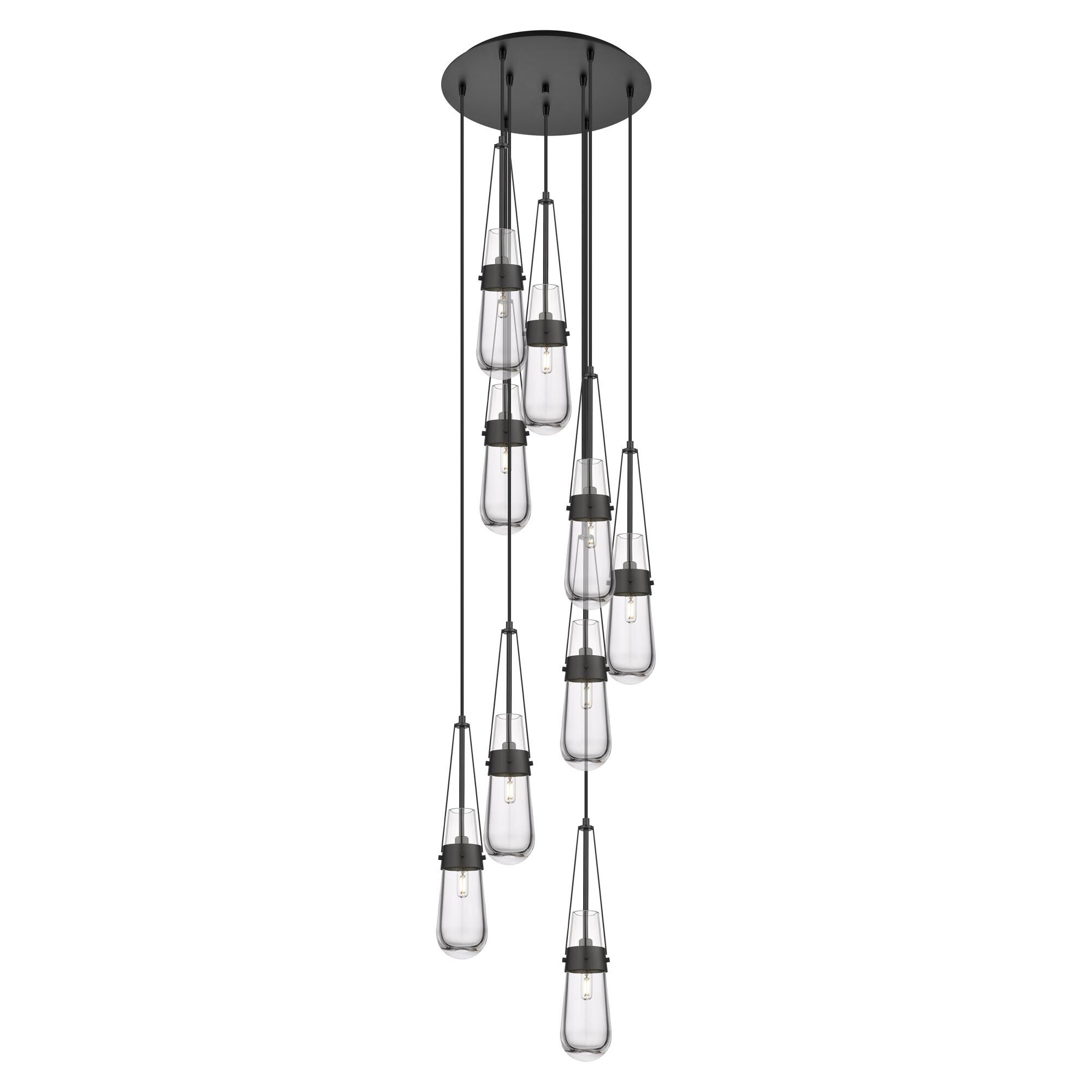 Bruno Marashlian Milan 18 Inch 9 Light Multi Light Pendant by Innovations Lighting