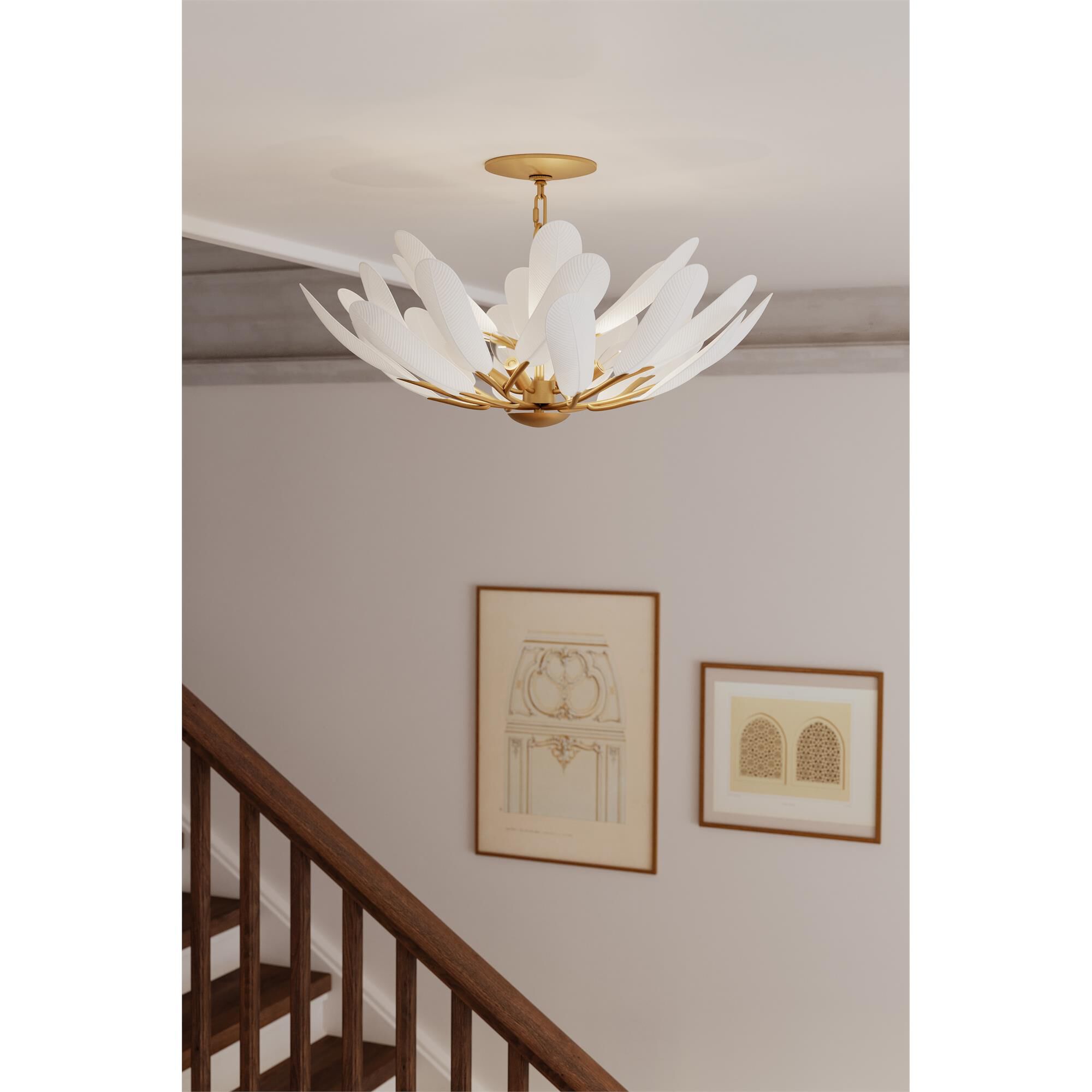 Shown in Painted Legacy Brass finish