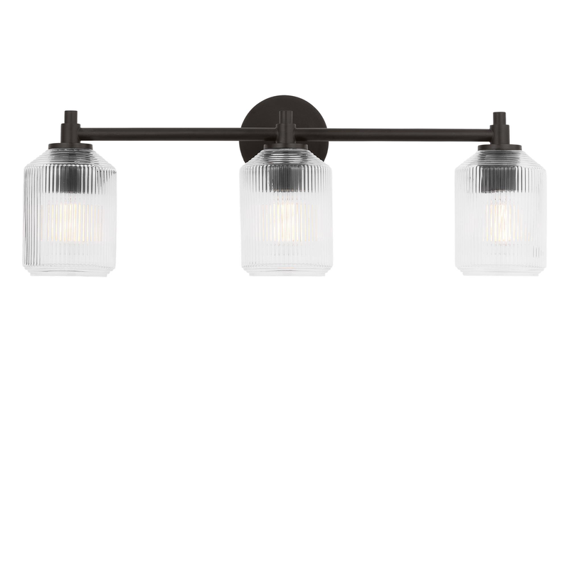 Chapman & Myers Barstow 26 Inch 3 Light Bath Vanity Light by Visual Comfort Studio