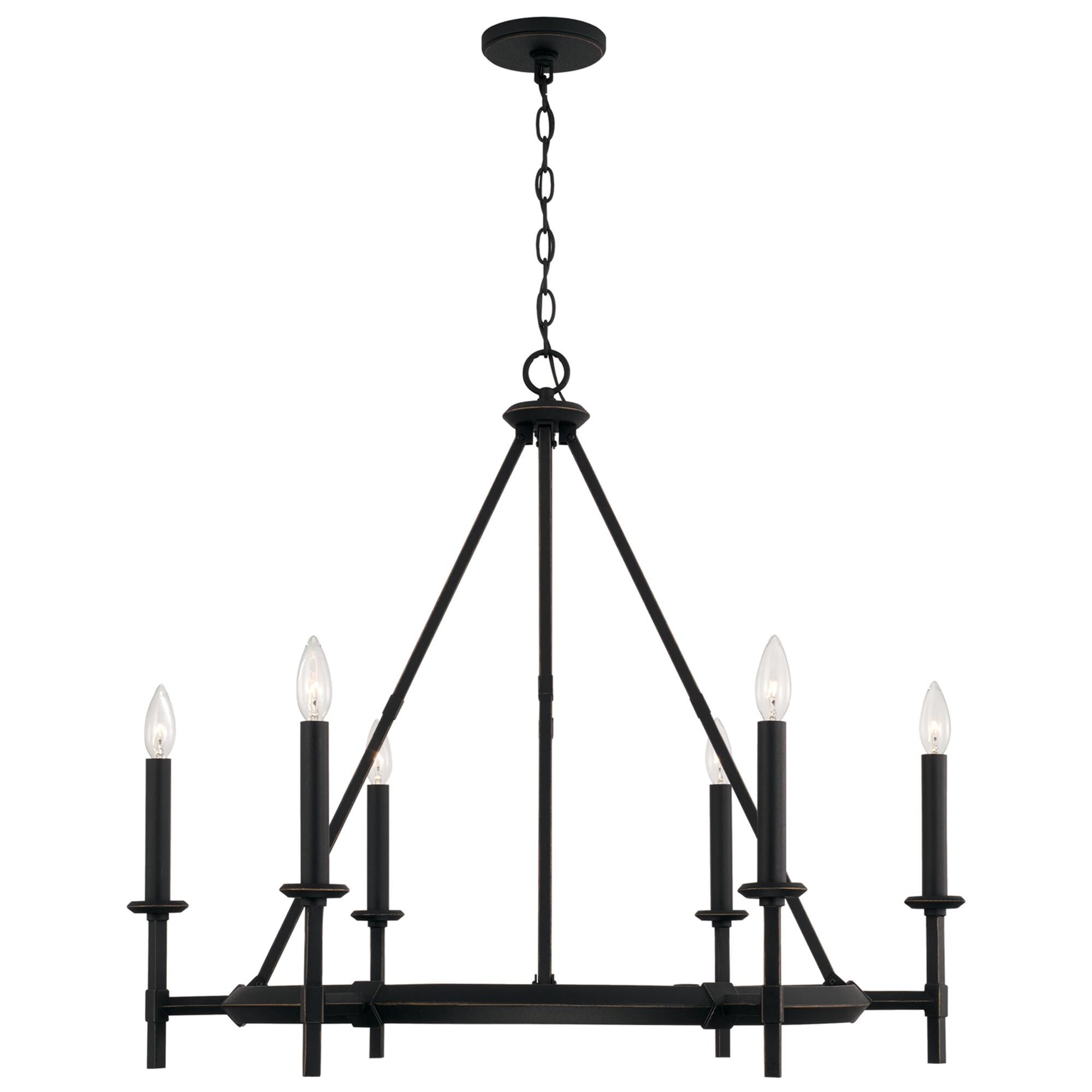 Shown in Brushed Black Iron finish
