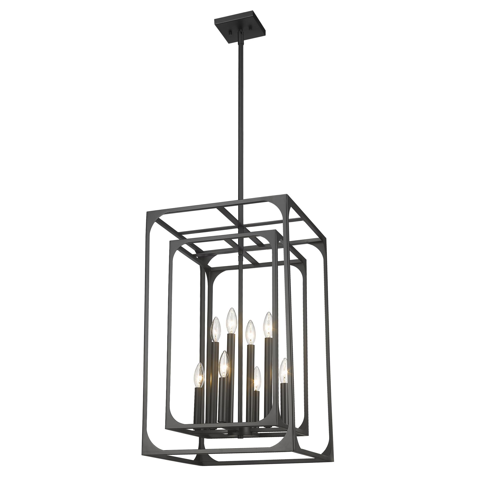 Easton 16 Inch 8 Light Mini Chandelier by Z-Lite