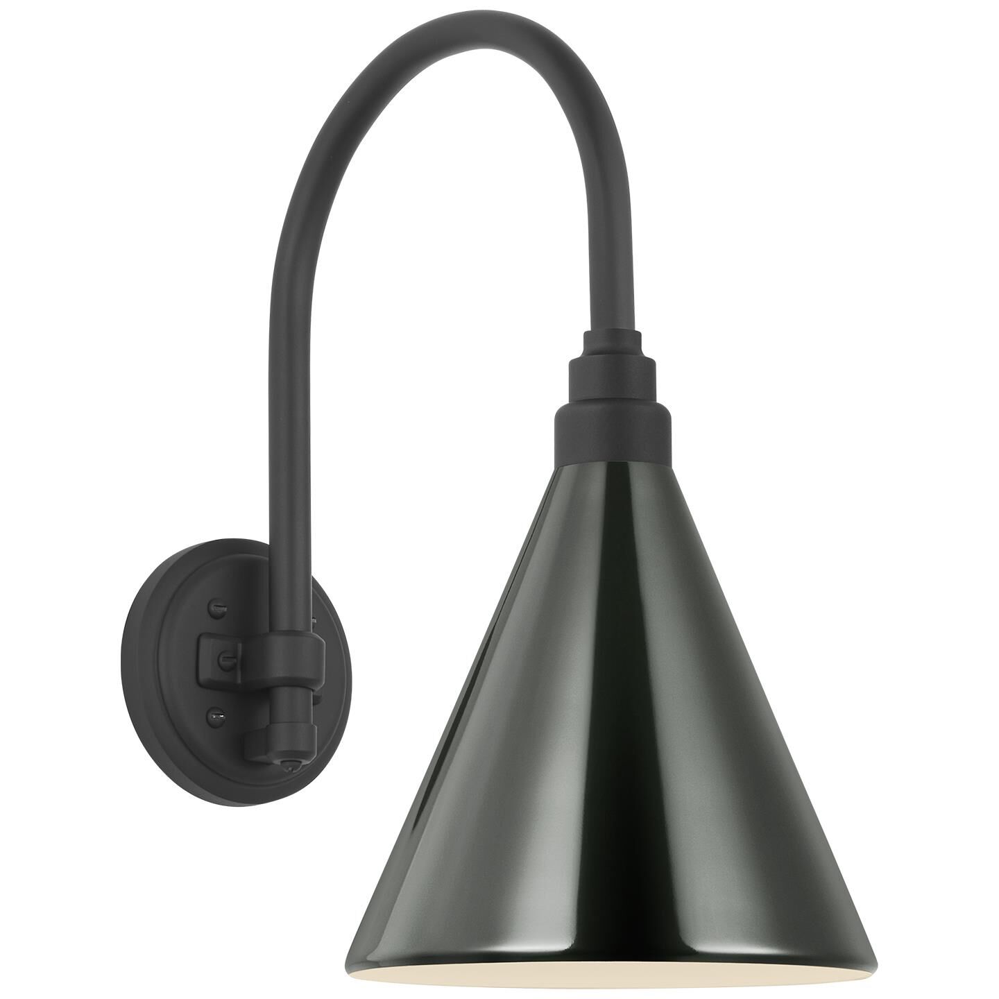 Thomas O'Brien Academy Barn Light 18 Inch Outdoor Wall Light by Visual Comfort Signature Collection