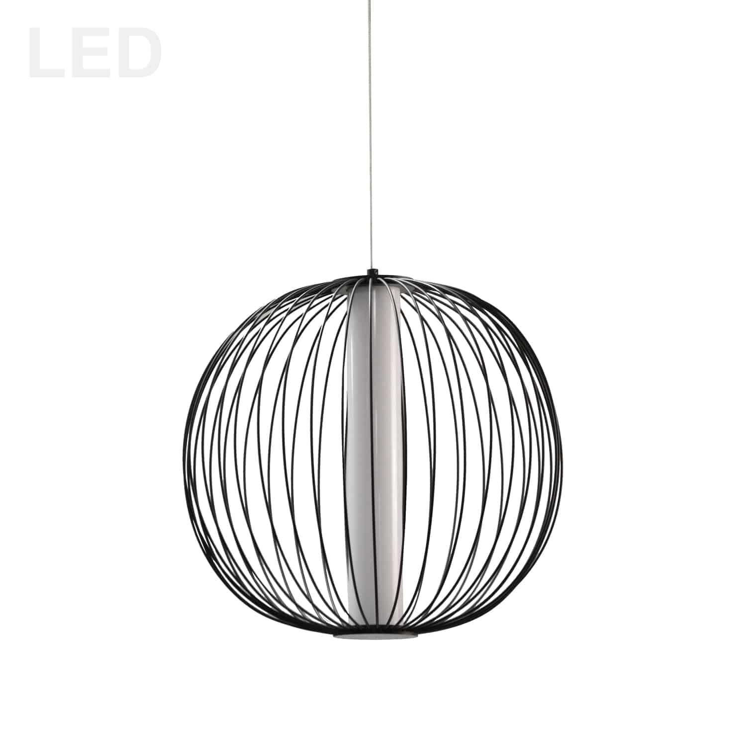 Charlotte 17 Inch LED Large Pendant by Dainolite