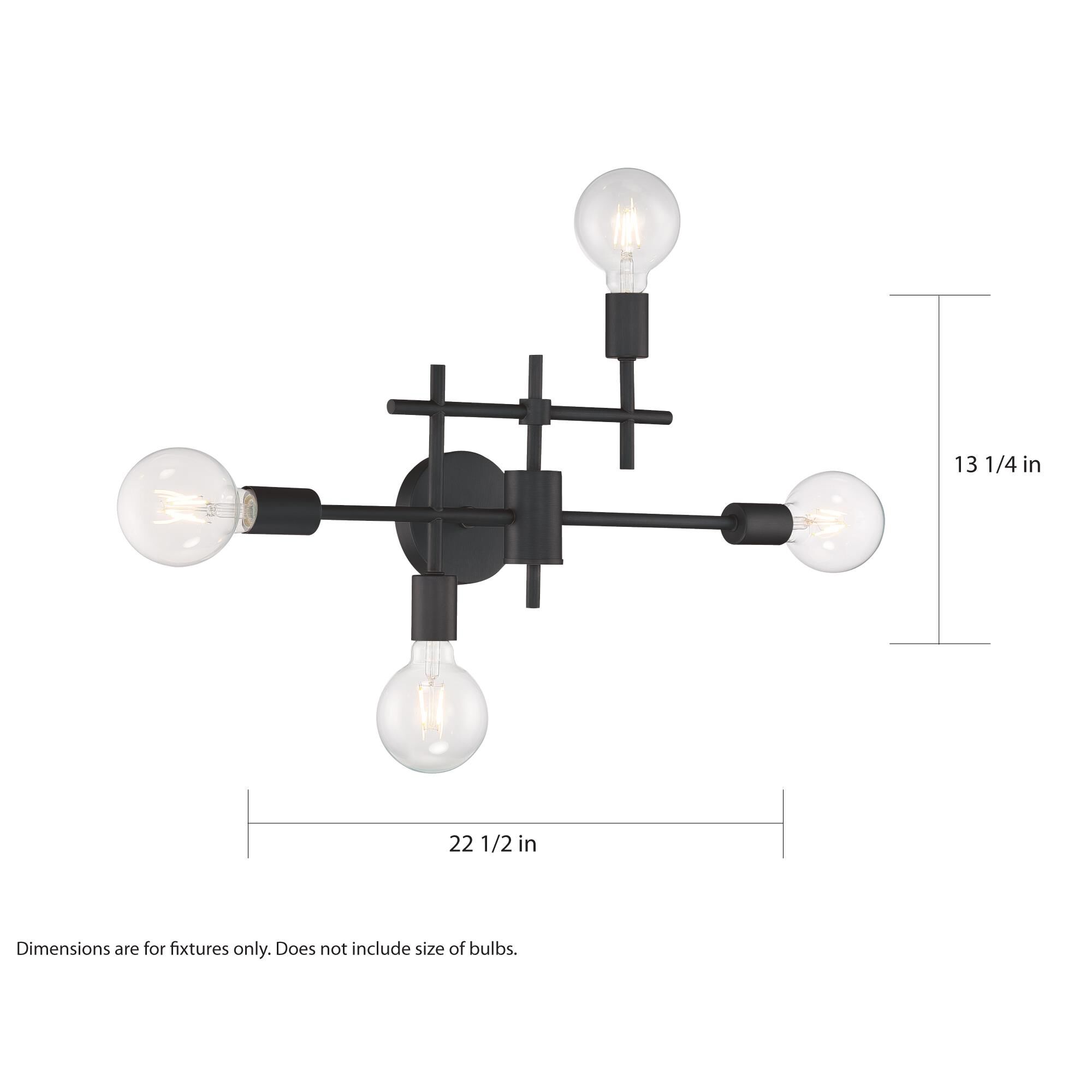 Delphi 22 Inch 4 Light Bath Vanity Light by Nuvo Lighting
