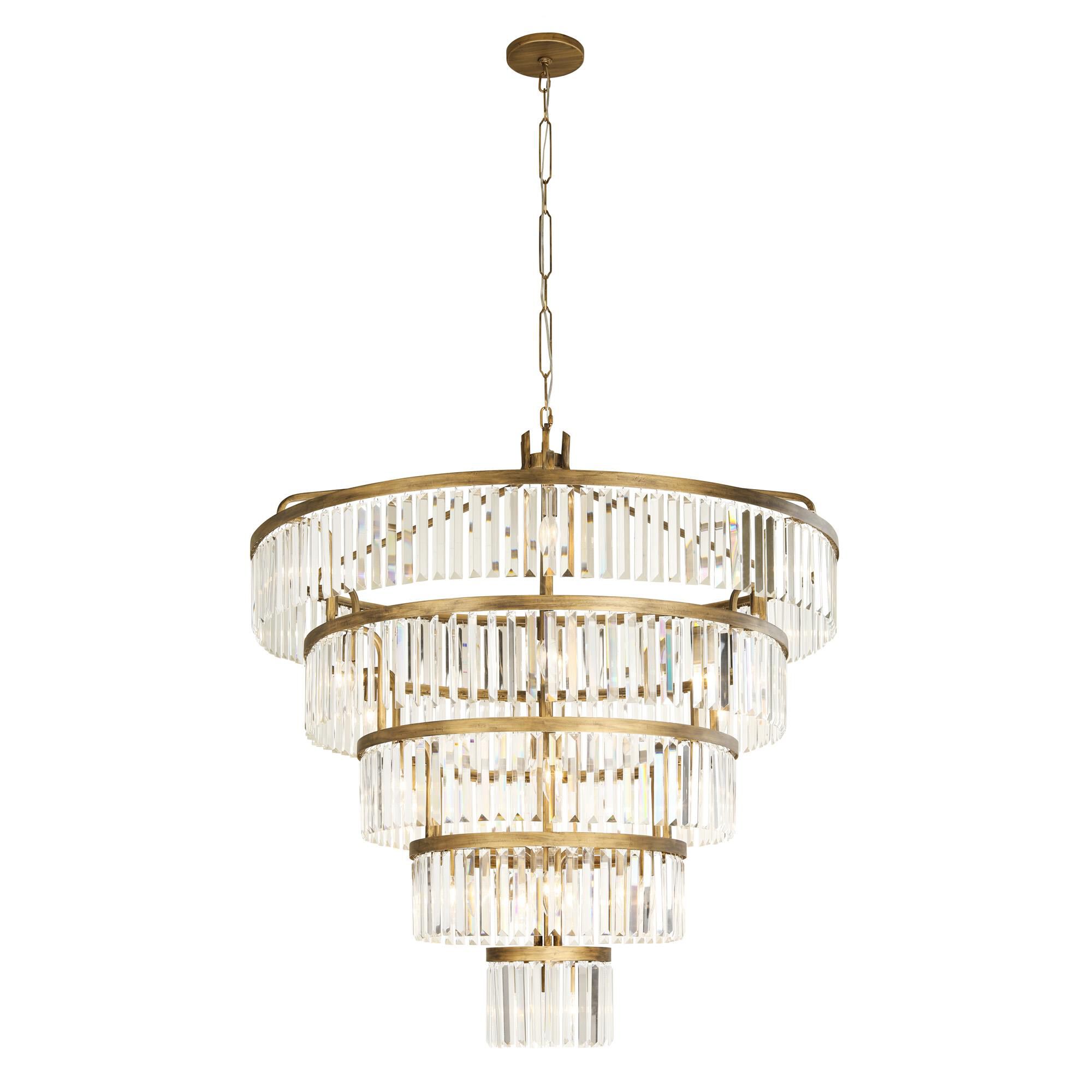 Social Club 44 Inch 25 Light Chandelier by Varaluz