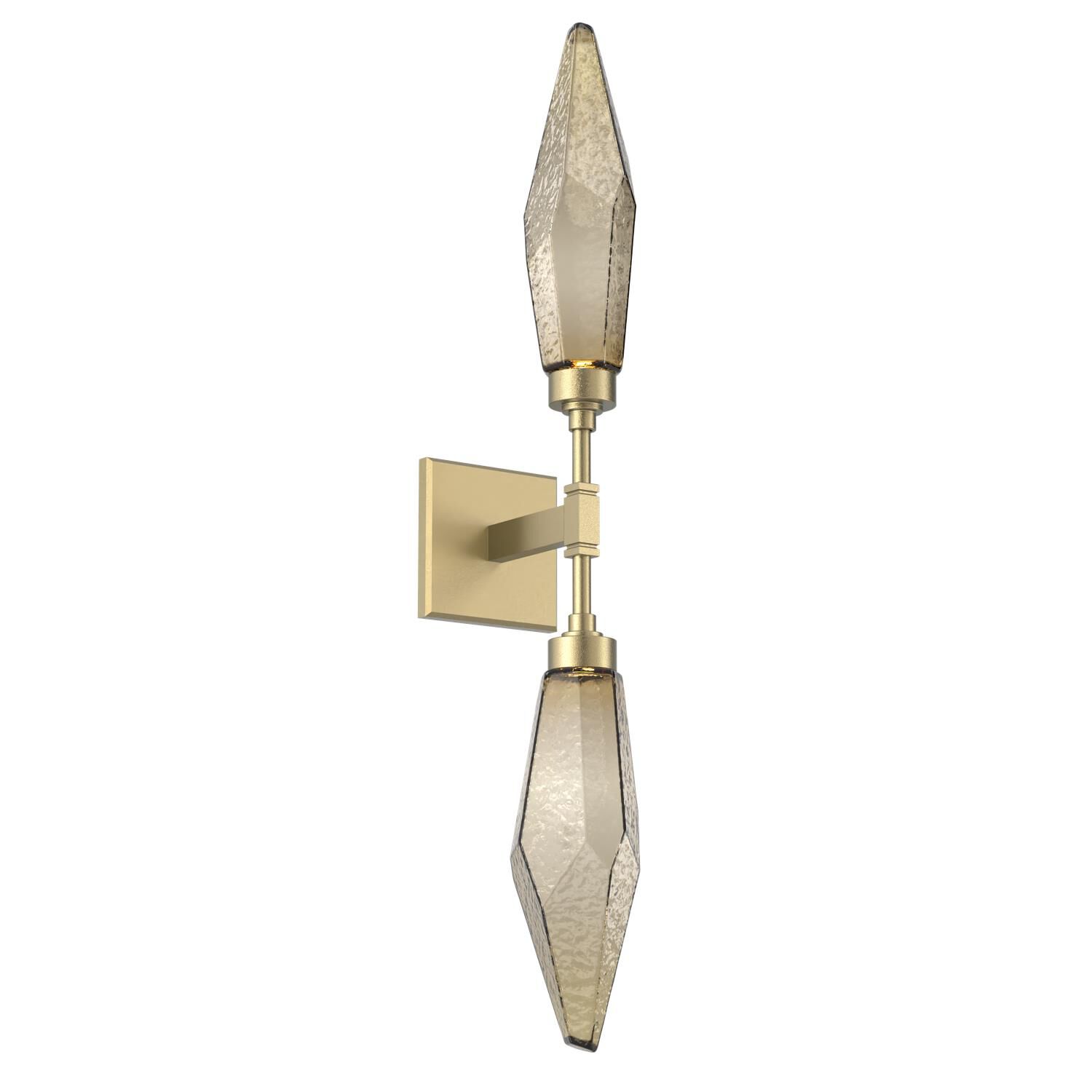 Rock Crystal 29 Inch LED Wall Sconce by Hammerton Studio
