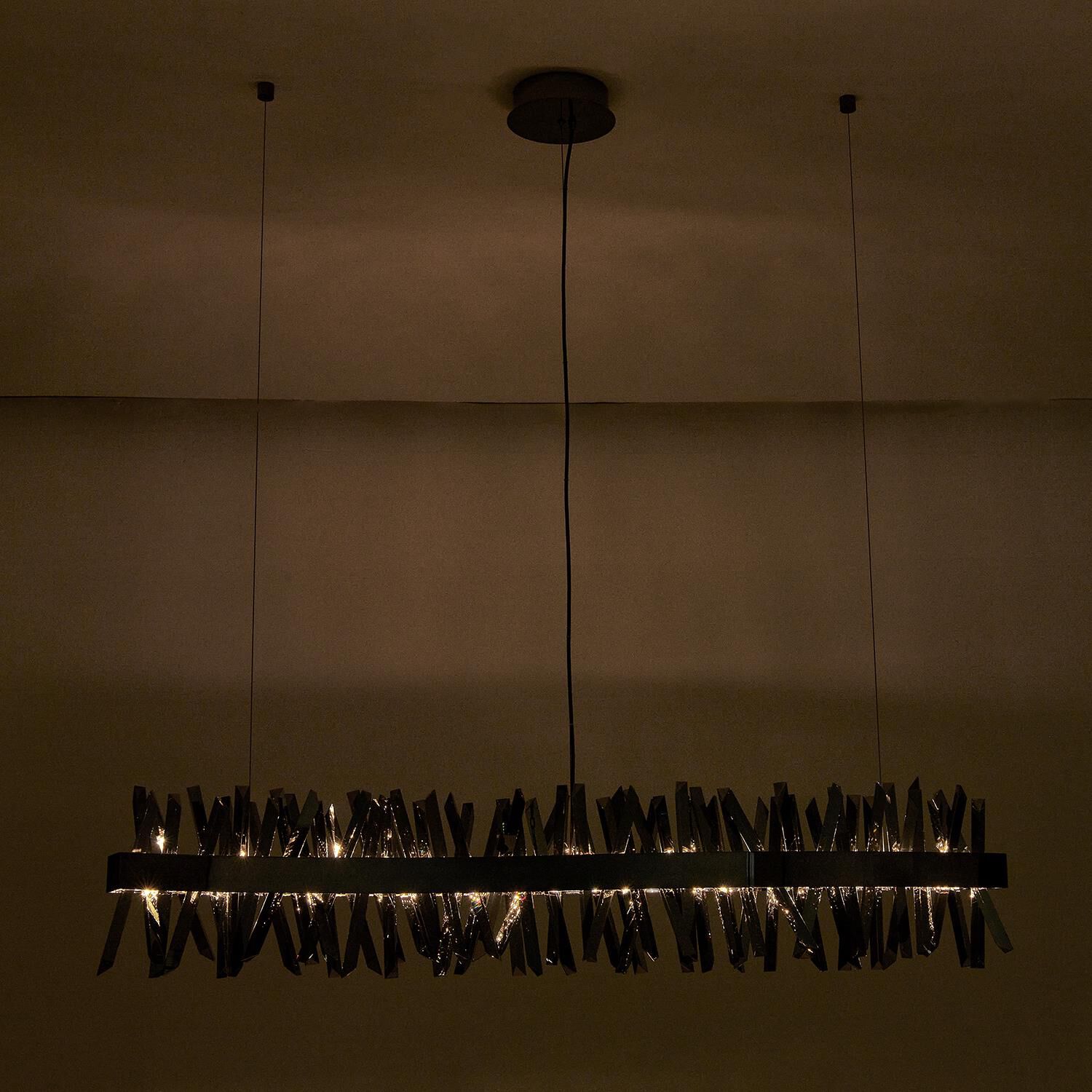 Glacier 60 Inch Linear Suspension Light by Allegri