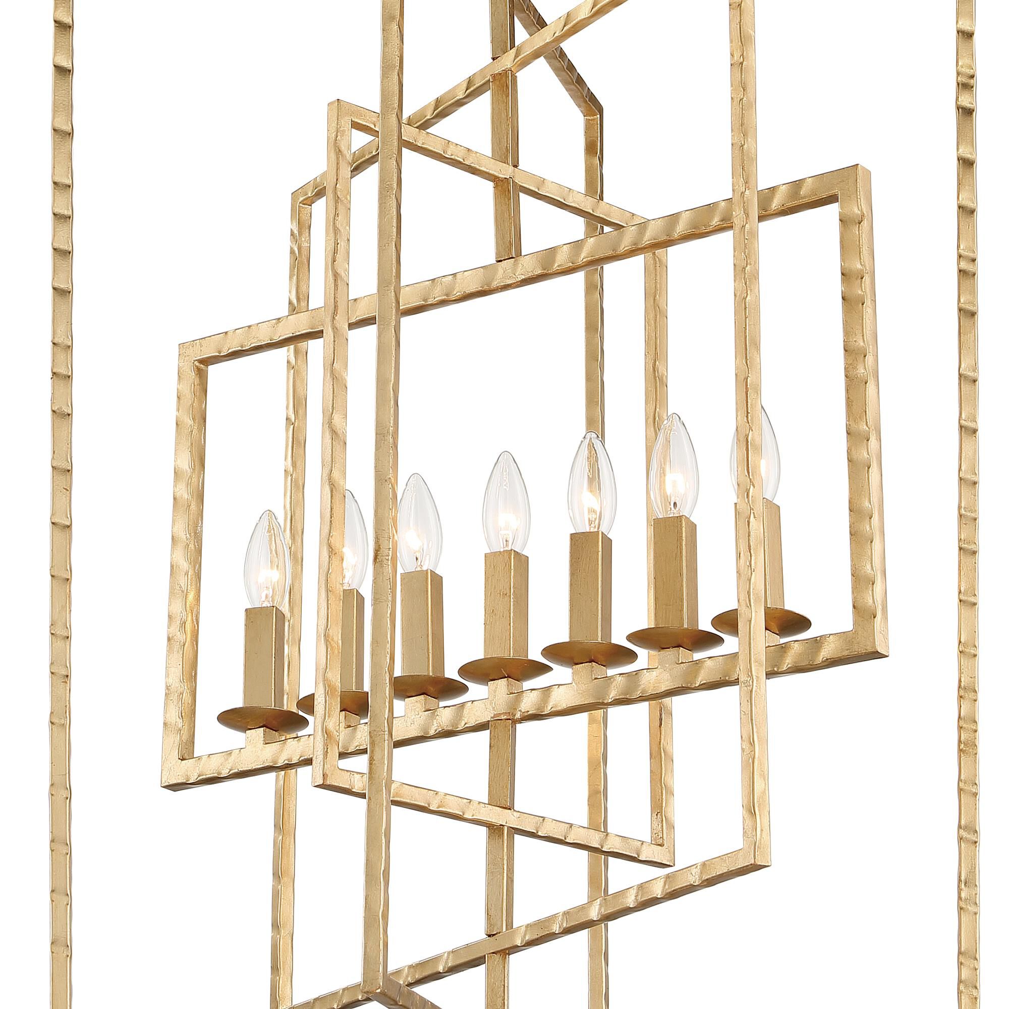 Capri 24 Inch 7 Light Chandelier by Crystorama